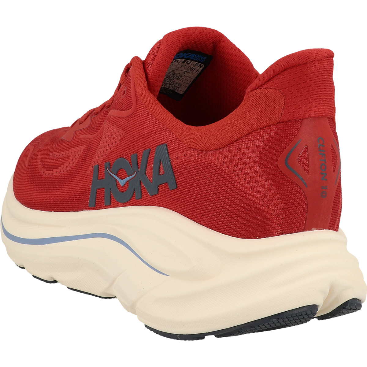 HOKA Clifton 10 Laufschuhe rot