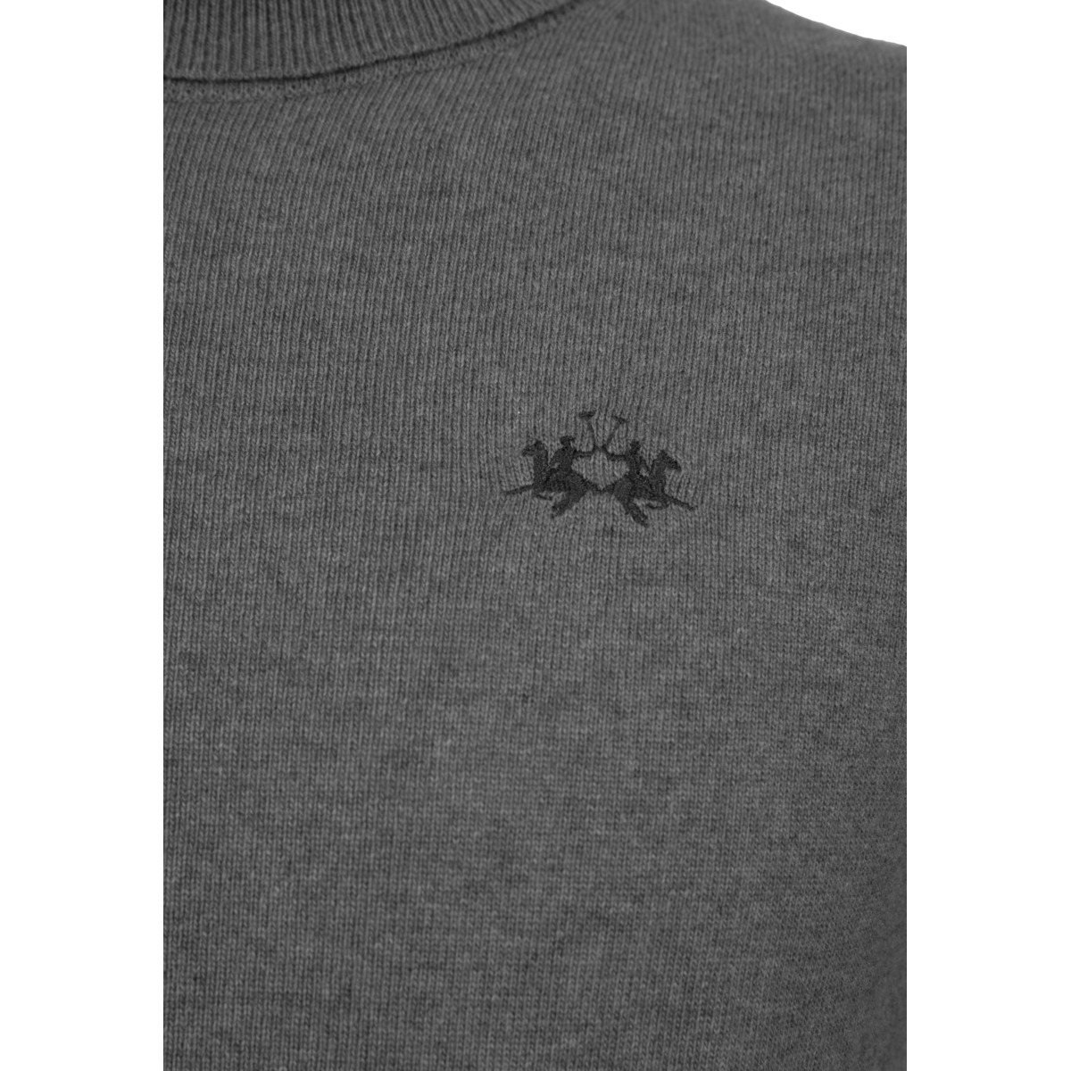 La Martina MBS019 Pullover grau