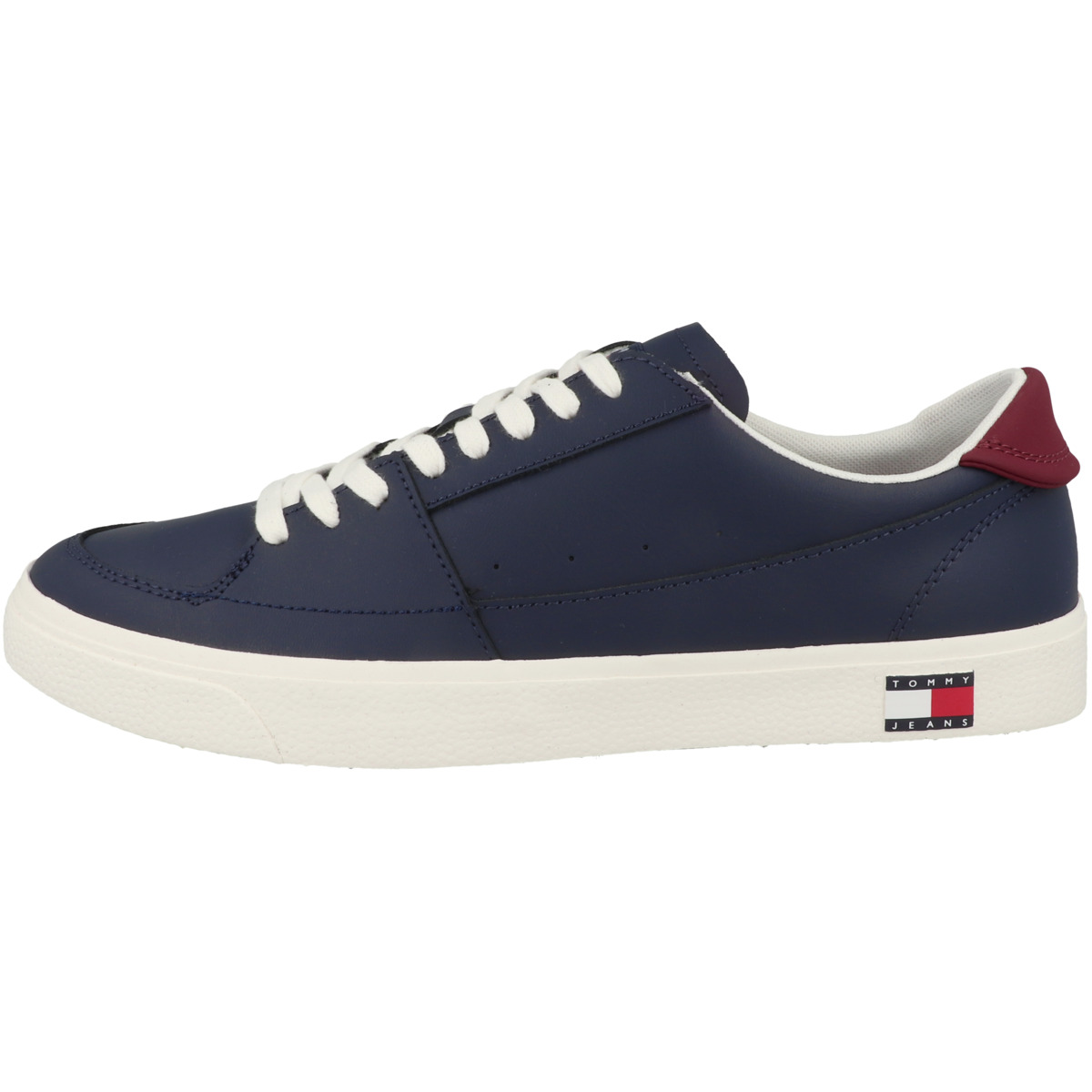 Tommy Hilfiger Tommy Jeans Vulcanized Leather Sneaker dunkelblau