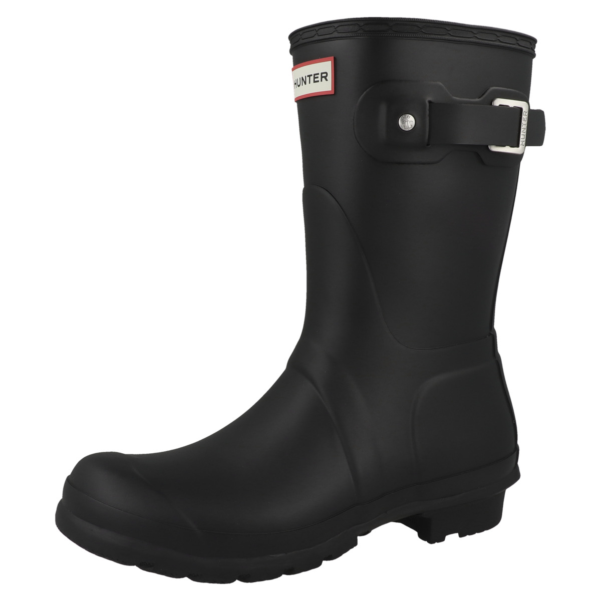 Hunter Womens Original Short Boot Gummistiefel schwarz