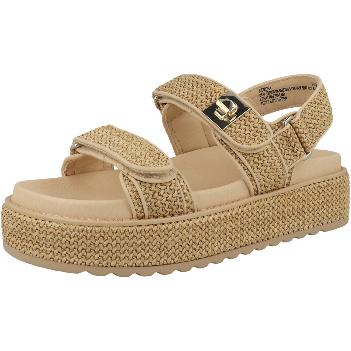 Steve Madden Bigmona Sandale hellbraun