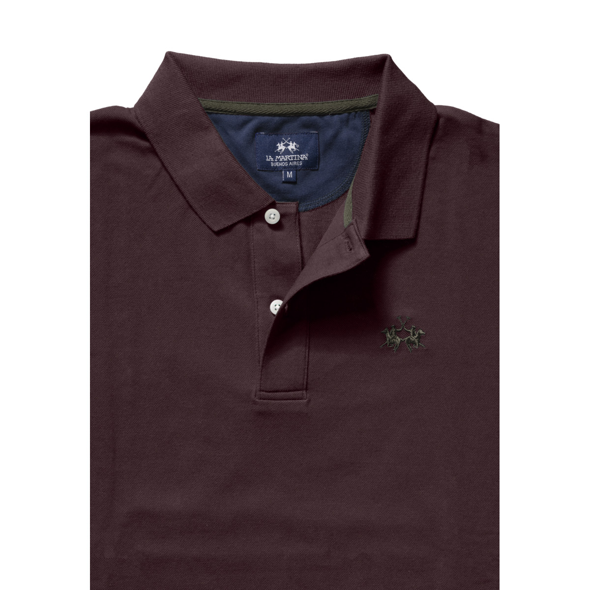 La Martina MBP011 Poloshirt bordeaux