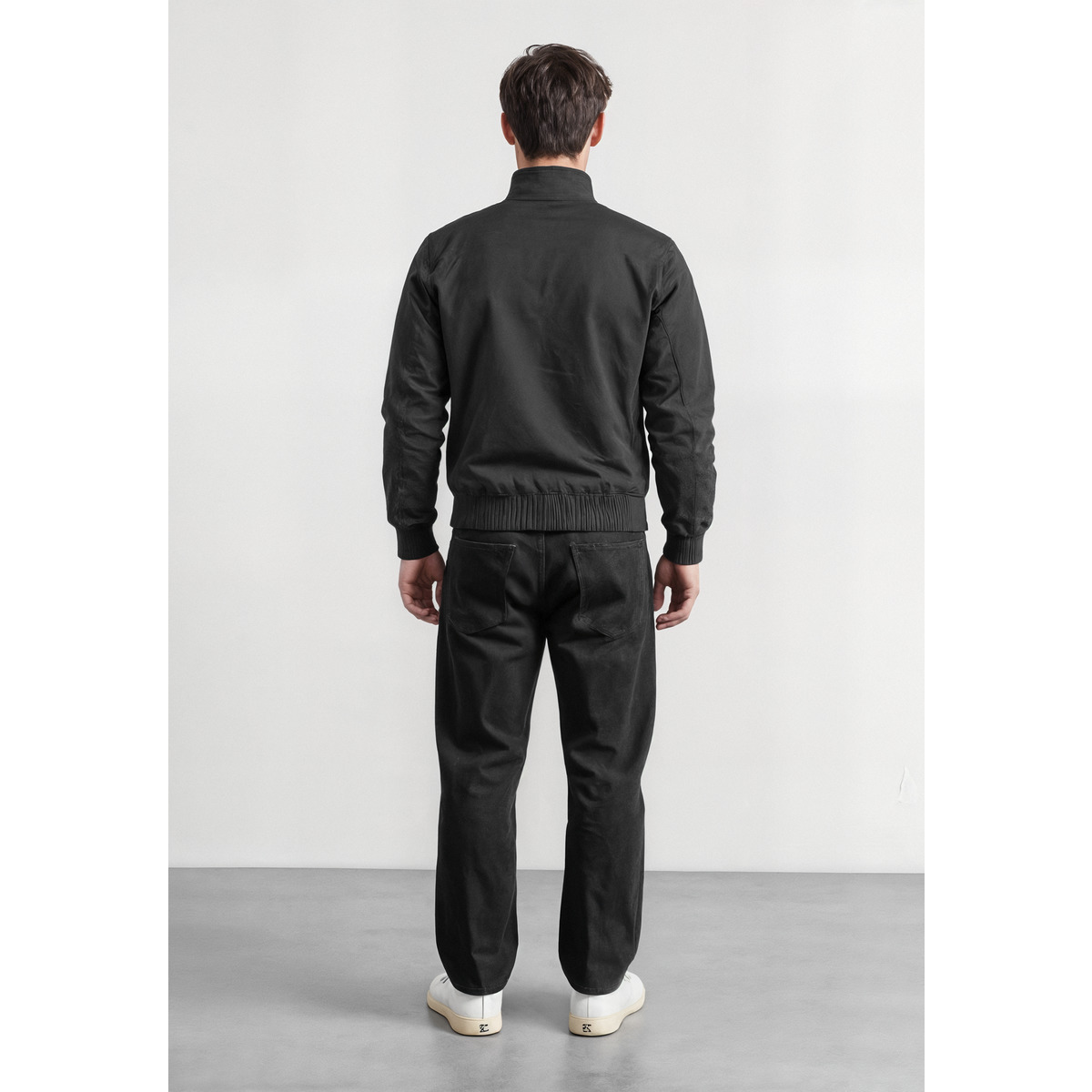 Blauer Alwin Übergangsjacke schwarz