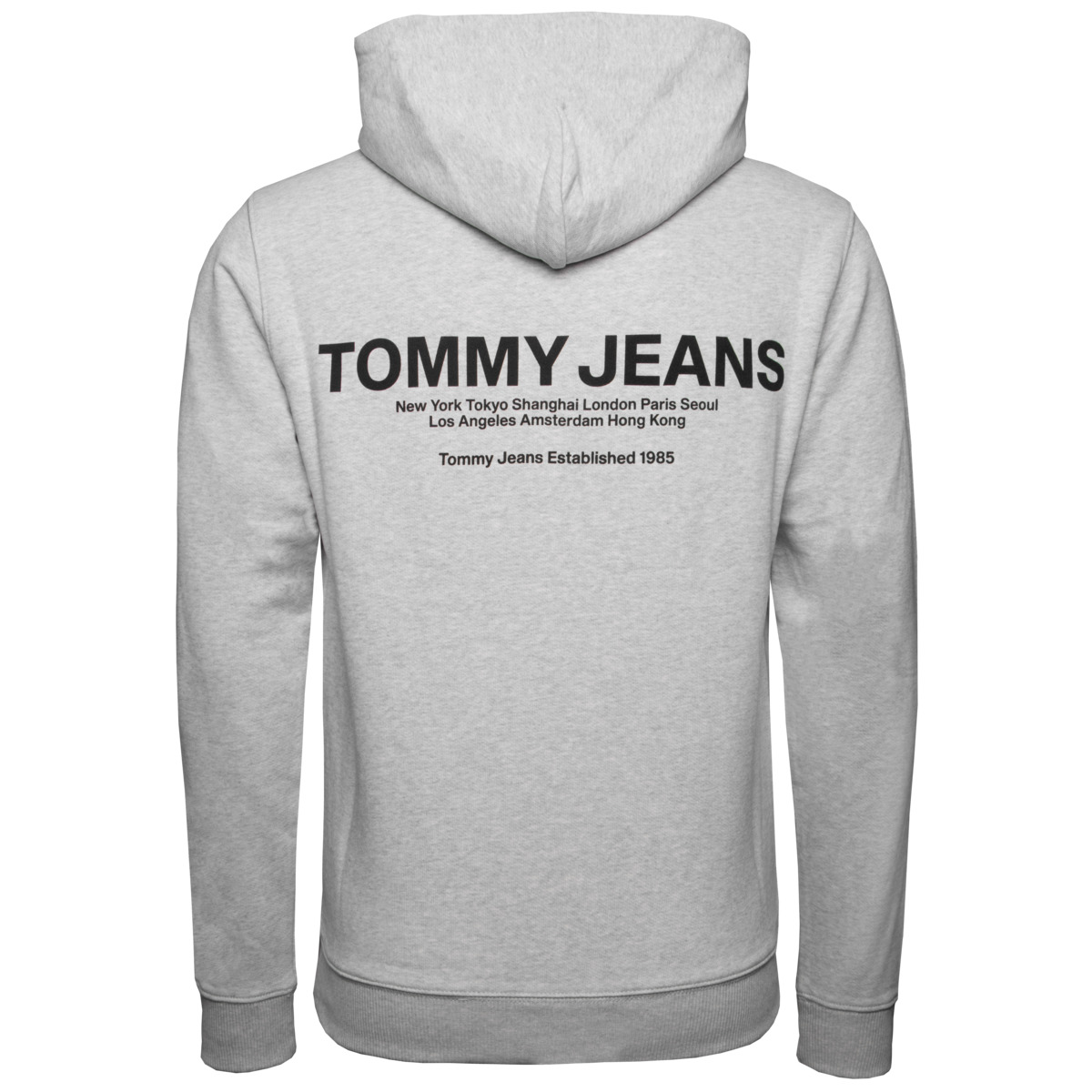 Tommy Hilfiger Tommy Jeans Essential Graphic Kapuzenpullover grau