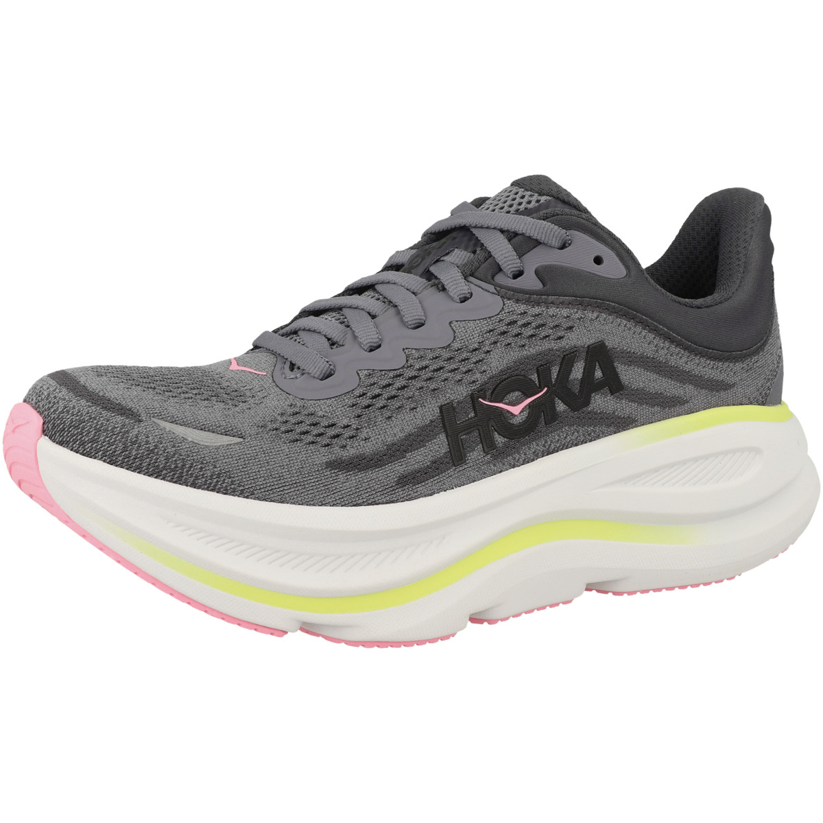 HOKA Bondi 9 Laufschuhe grau