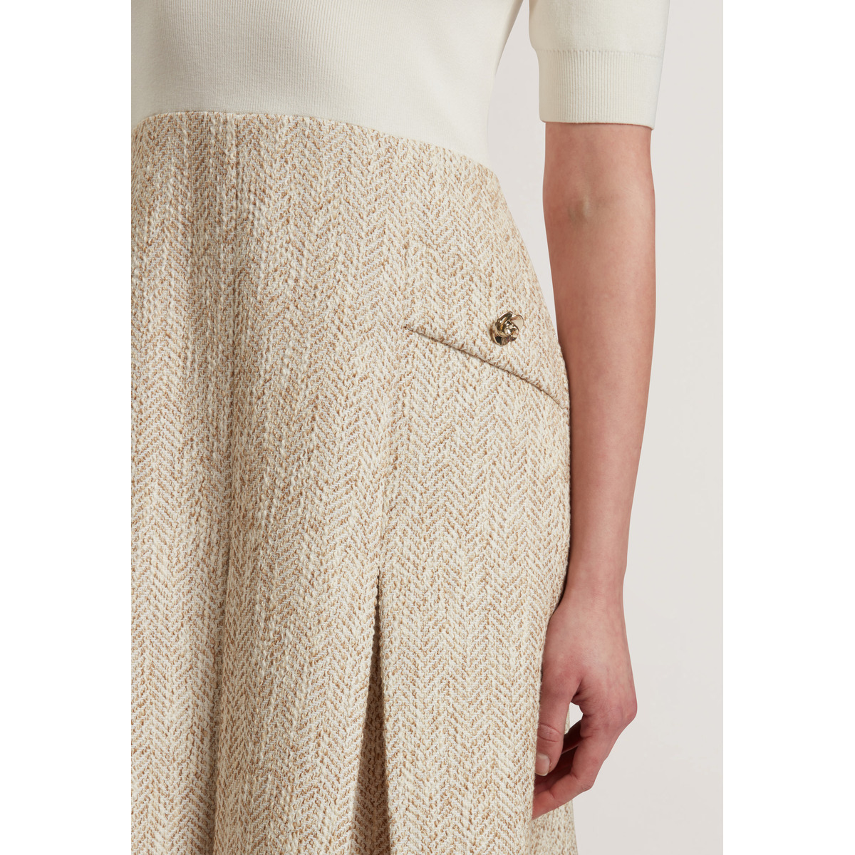 Ted Baker VULPAD Kleid creme