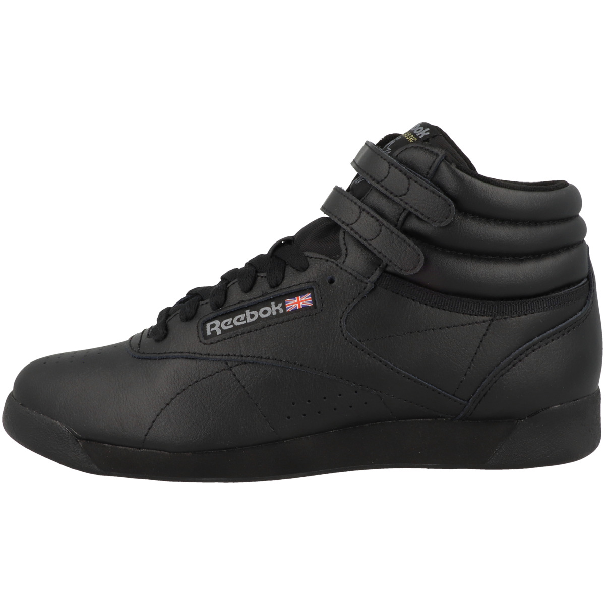 Reebok Freestyle Hi Sneaker schwarz