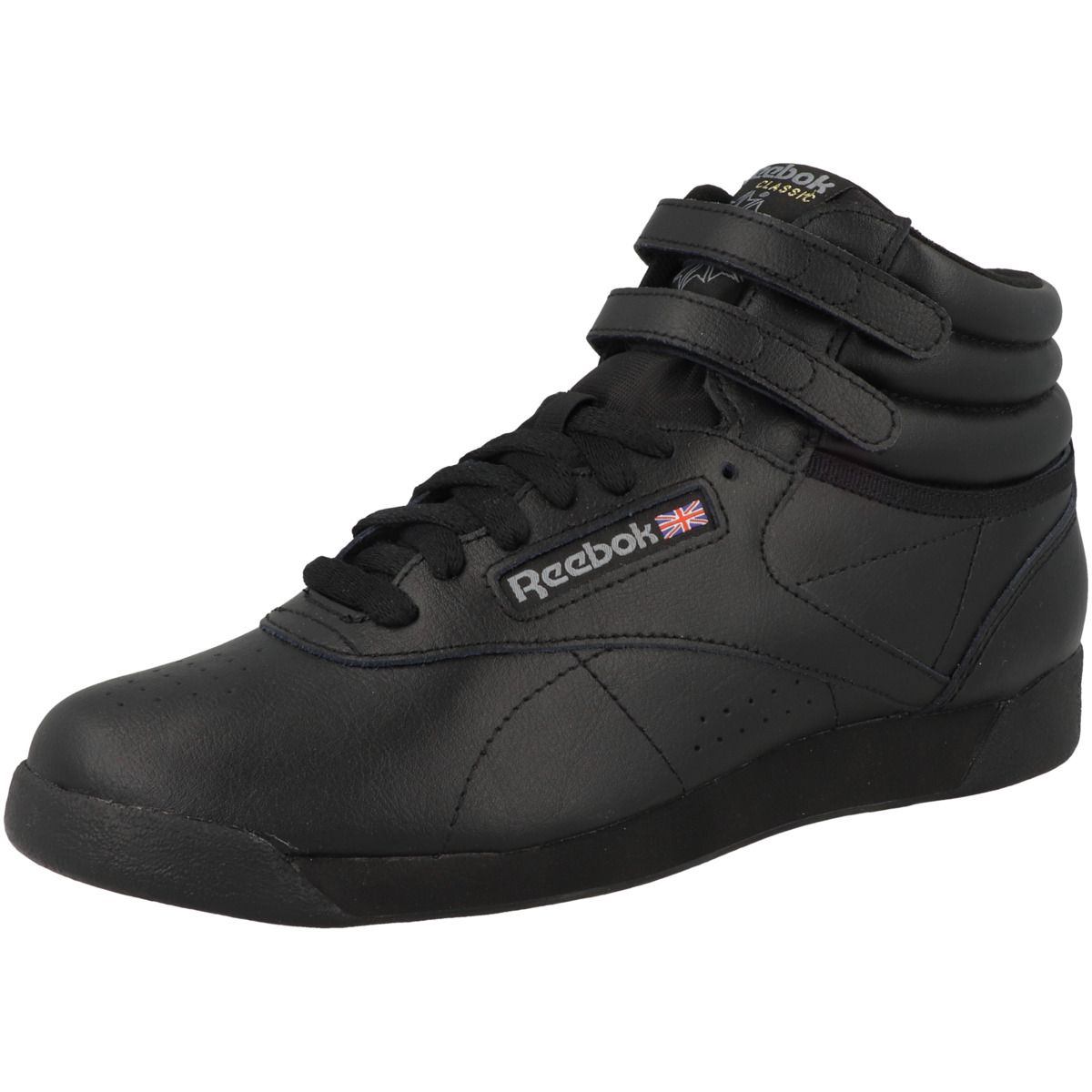 Reebok Freestyle Hi Sneaker schwarz