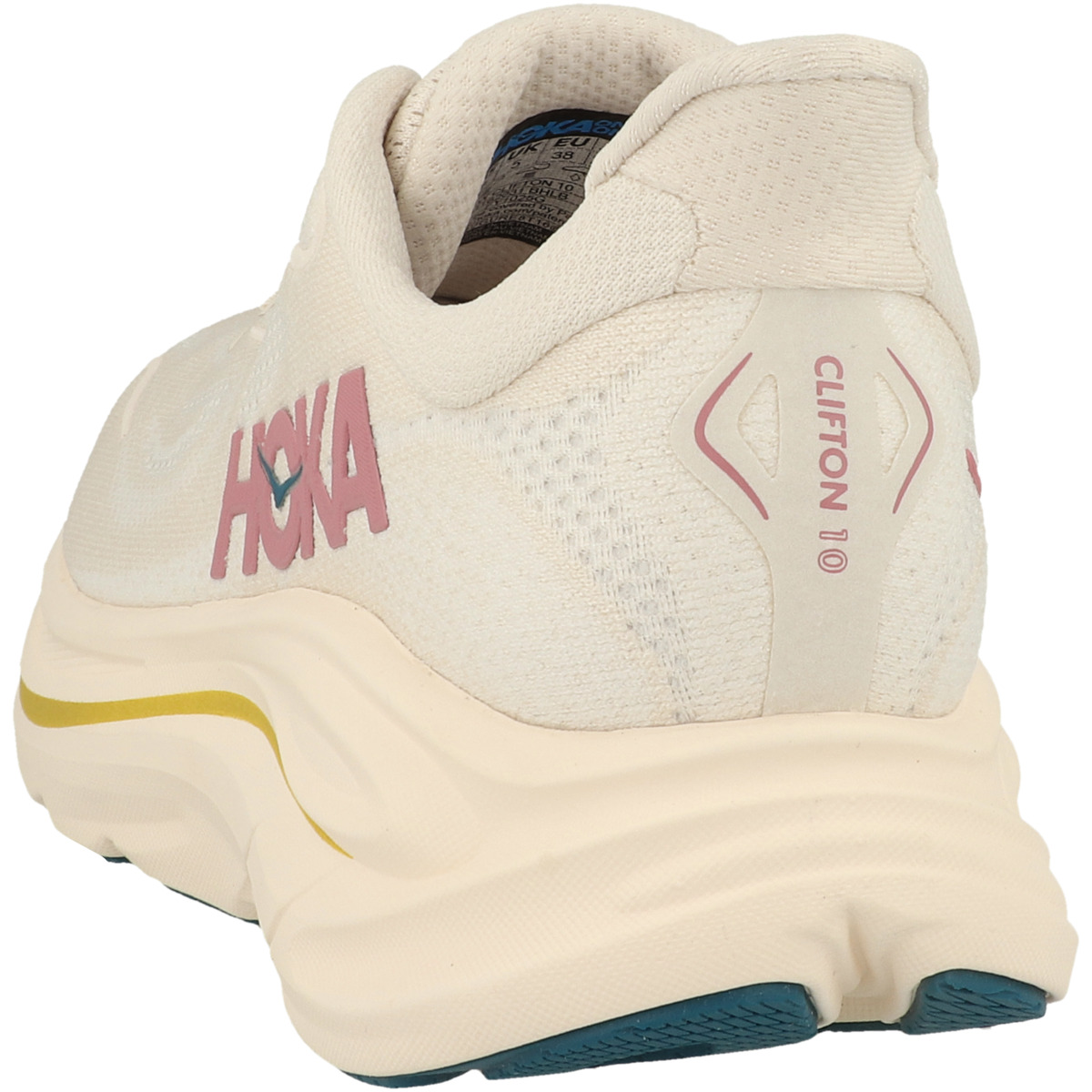 HOKA Clifton 10 Laufschuhe beige
