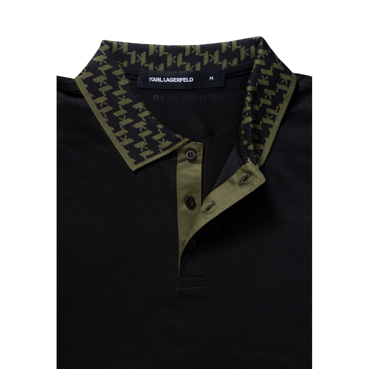 KARL LAGERFELD 745003 Poloshirt schwarz