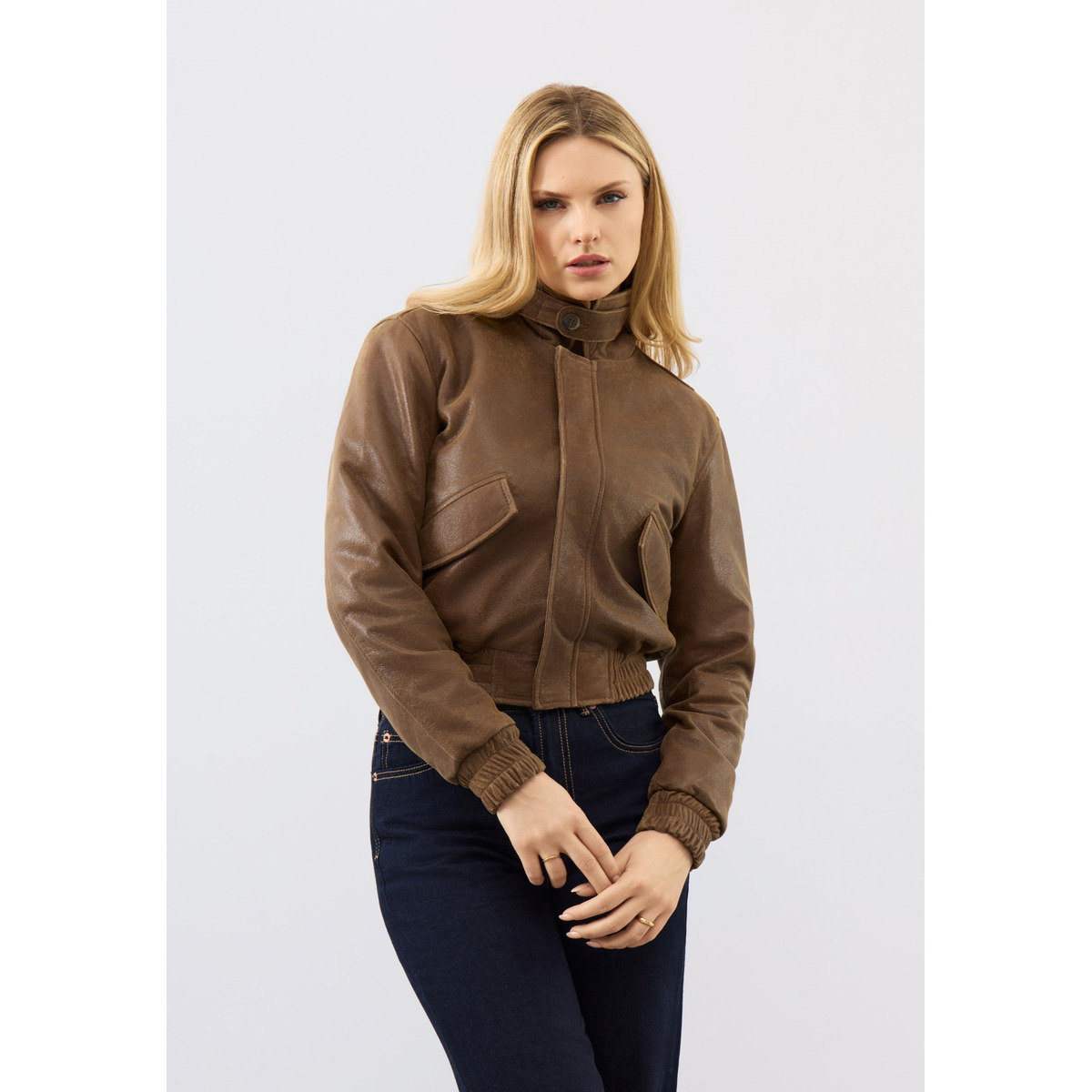 Bolongaro Trevor Kori Jacket Lederjacke braun
