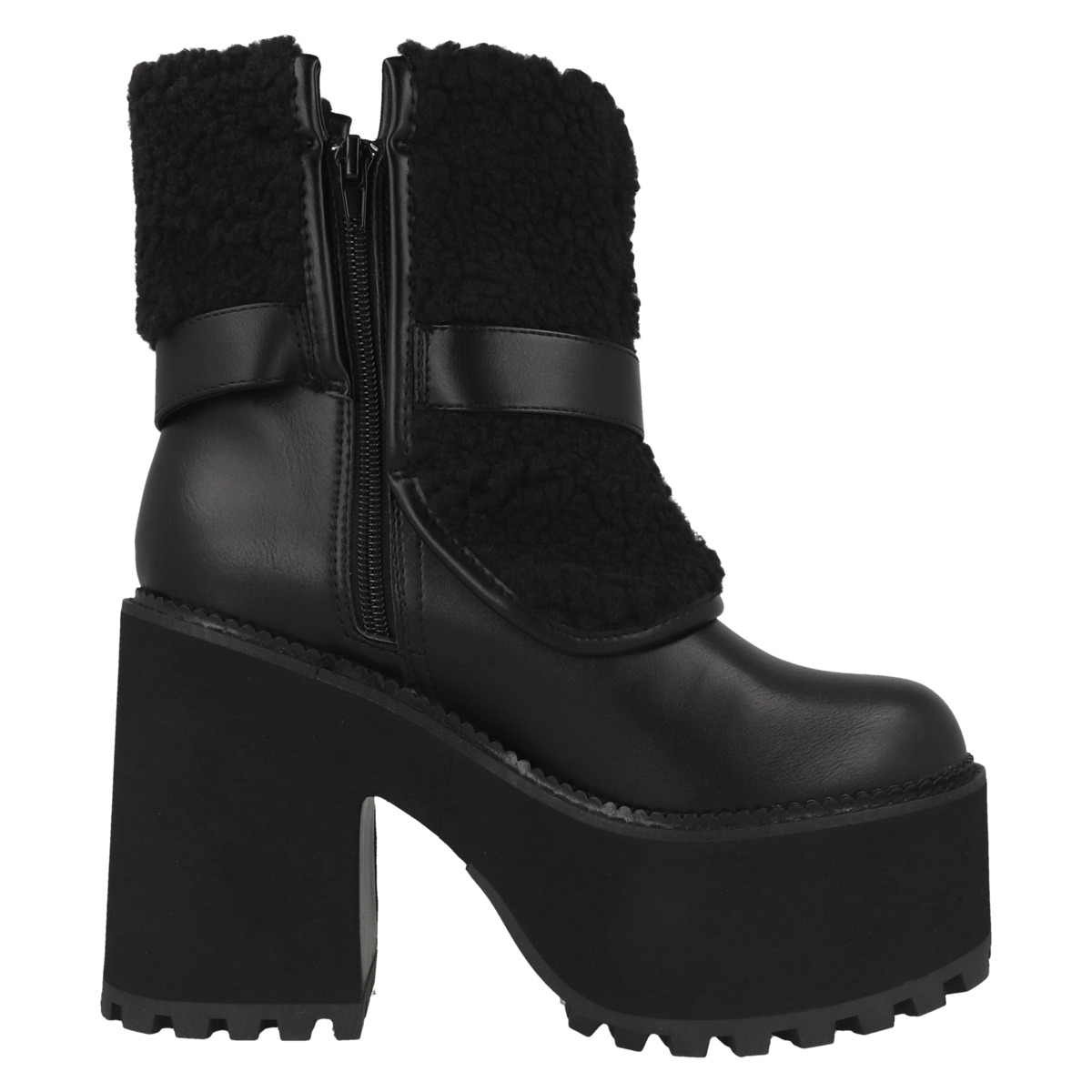 Buffalo Killah Fold Stiefel schwarz