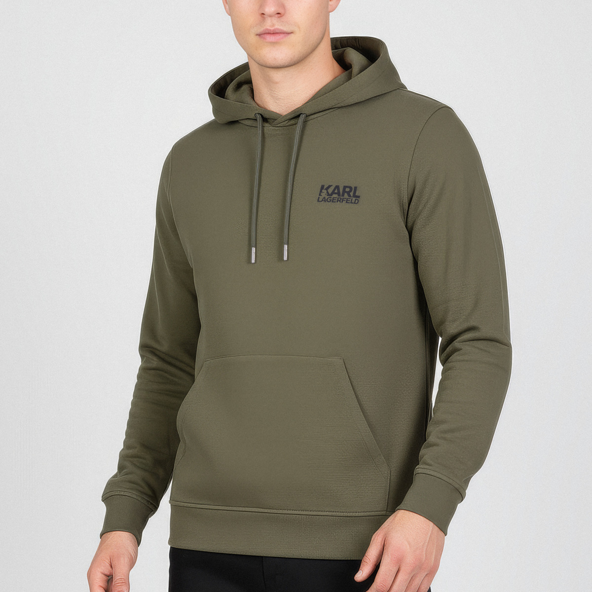 KARL LAGERFELD 705092 Hoodie dunkelgruen
