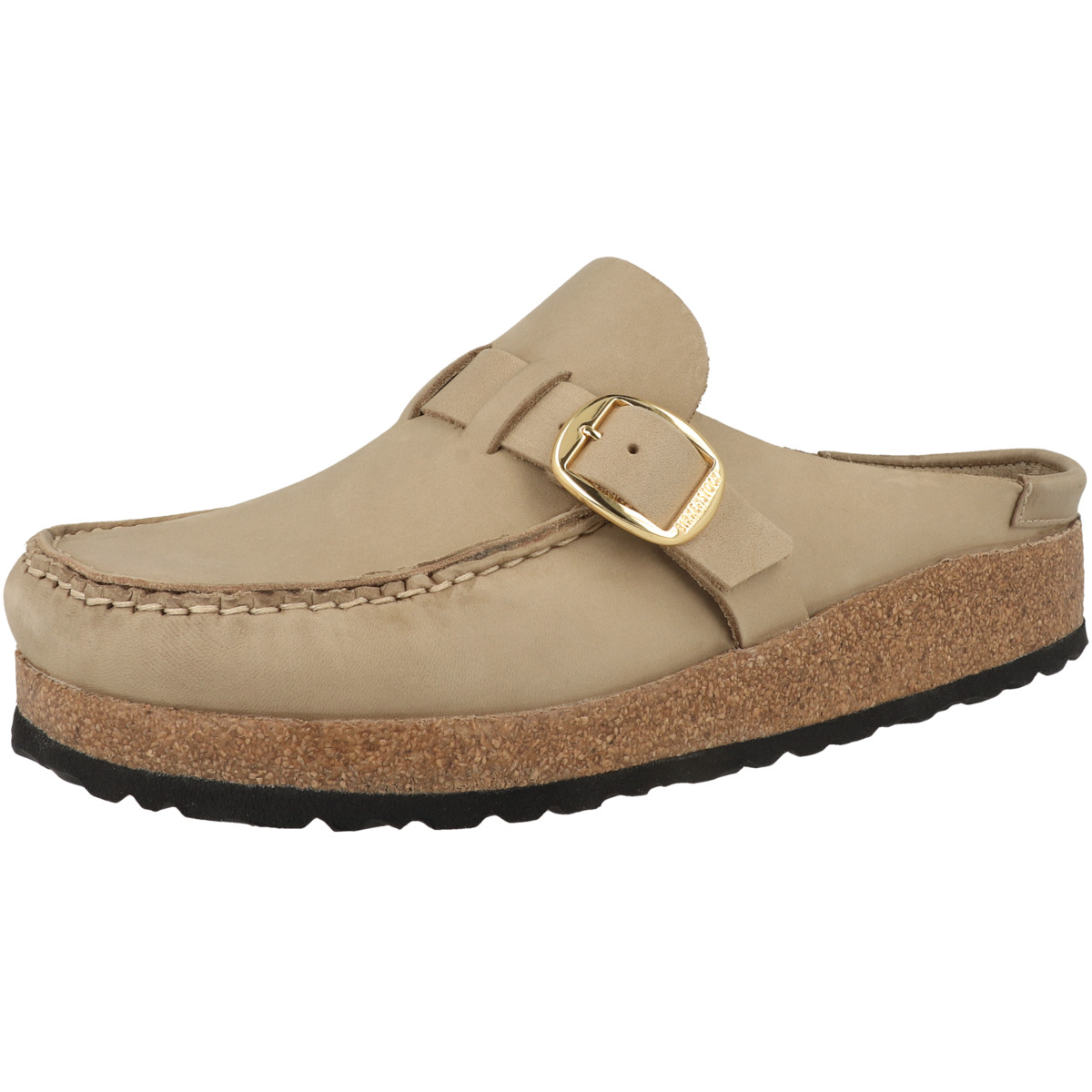 Birkenstock Buckley Naturleder Geölt Clogs normal hellbraun