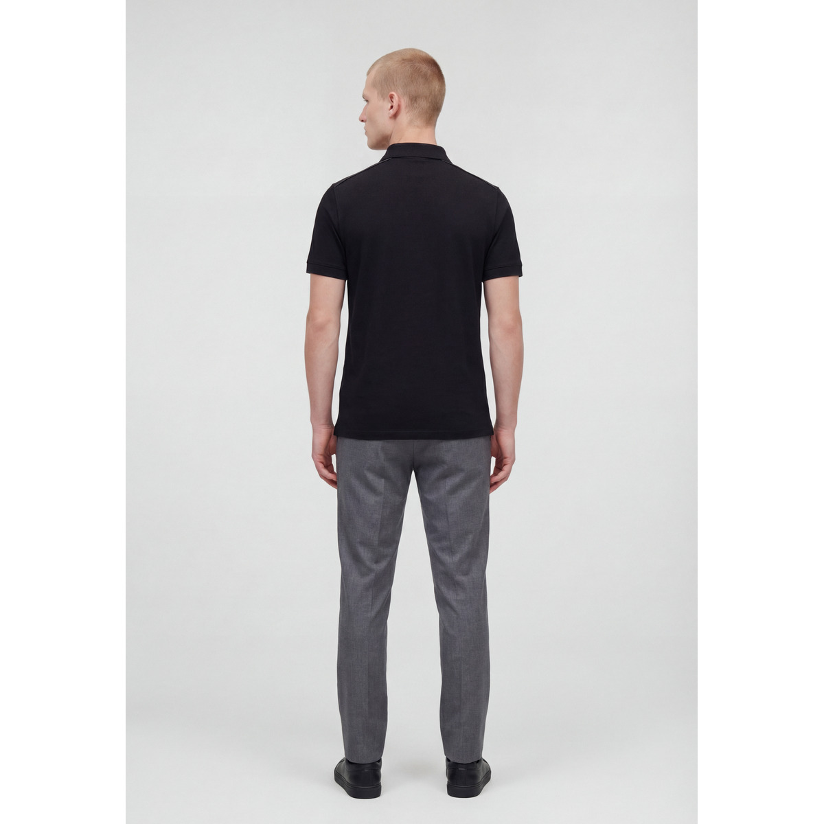 KARL LAGERFELD 745019 Poloshirt schwarz