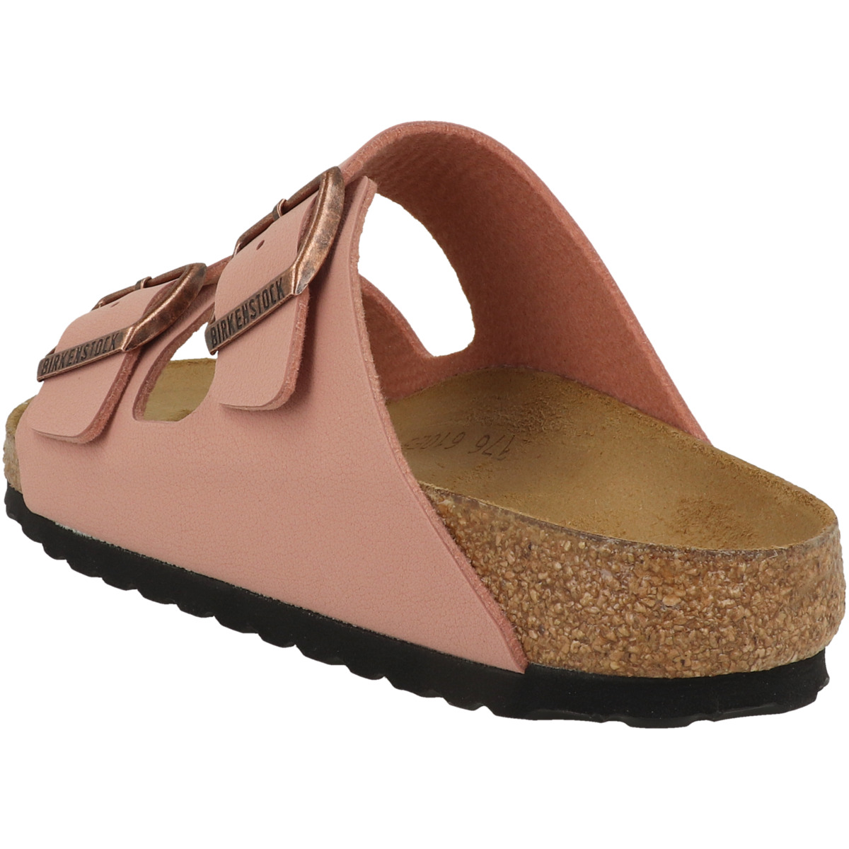 Birkenstock Arizona Birko-Flor Nubuk Sandale schmal pink