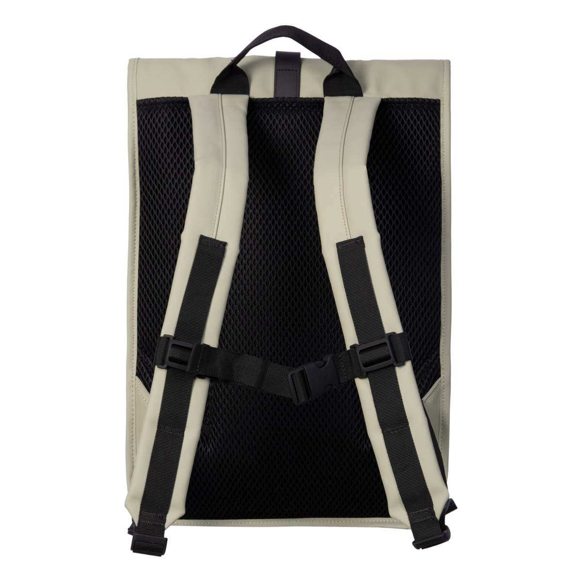 Rains Rolltop Rucksack W3 Rucksack creme