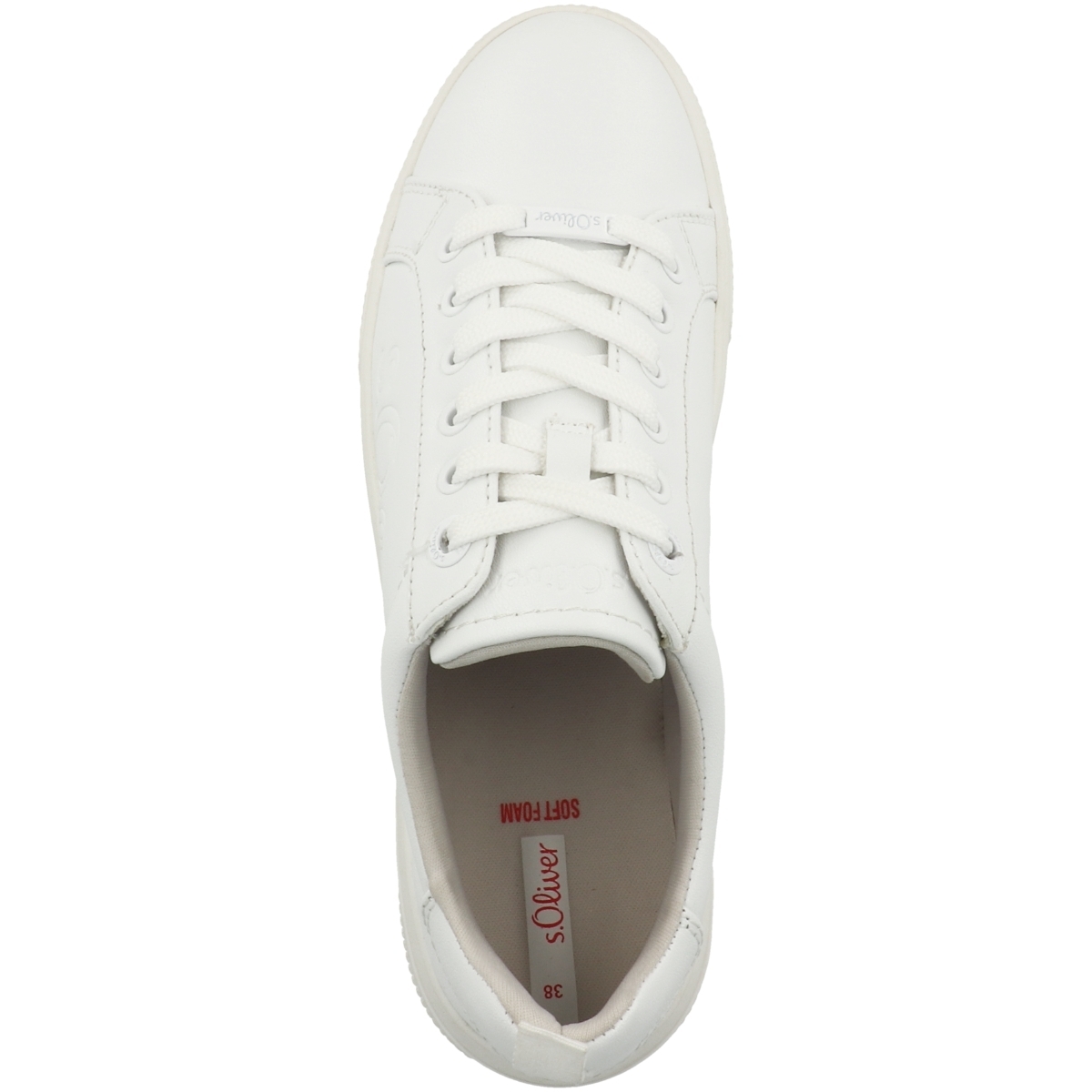 s.Oliver 5-23601-38 Sneaker weiss