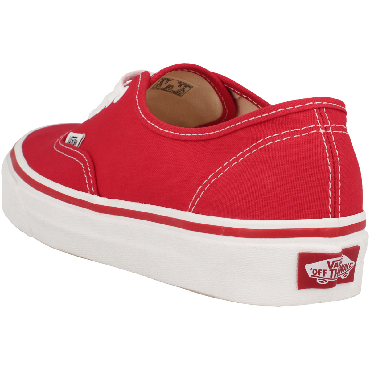 Vans Authentic Schuhe rot