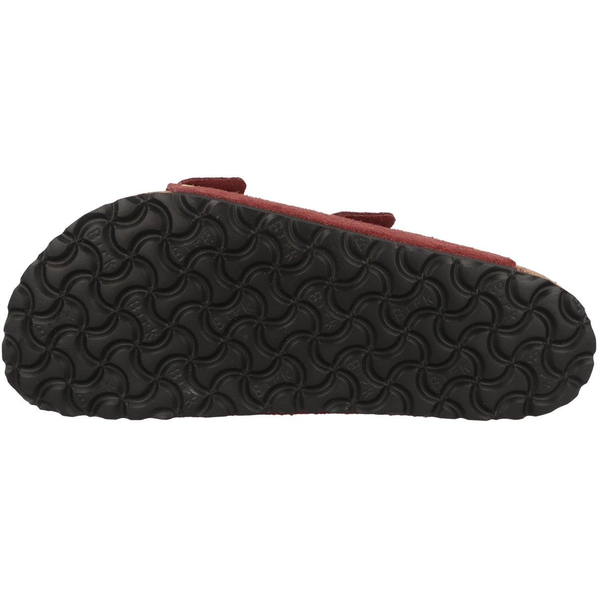 Birkenstock Arizona Rivet Veloursleder Sandale normal braun