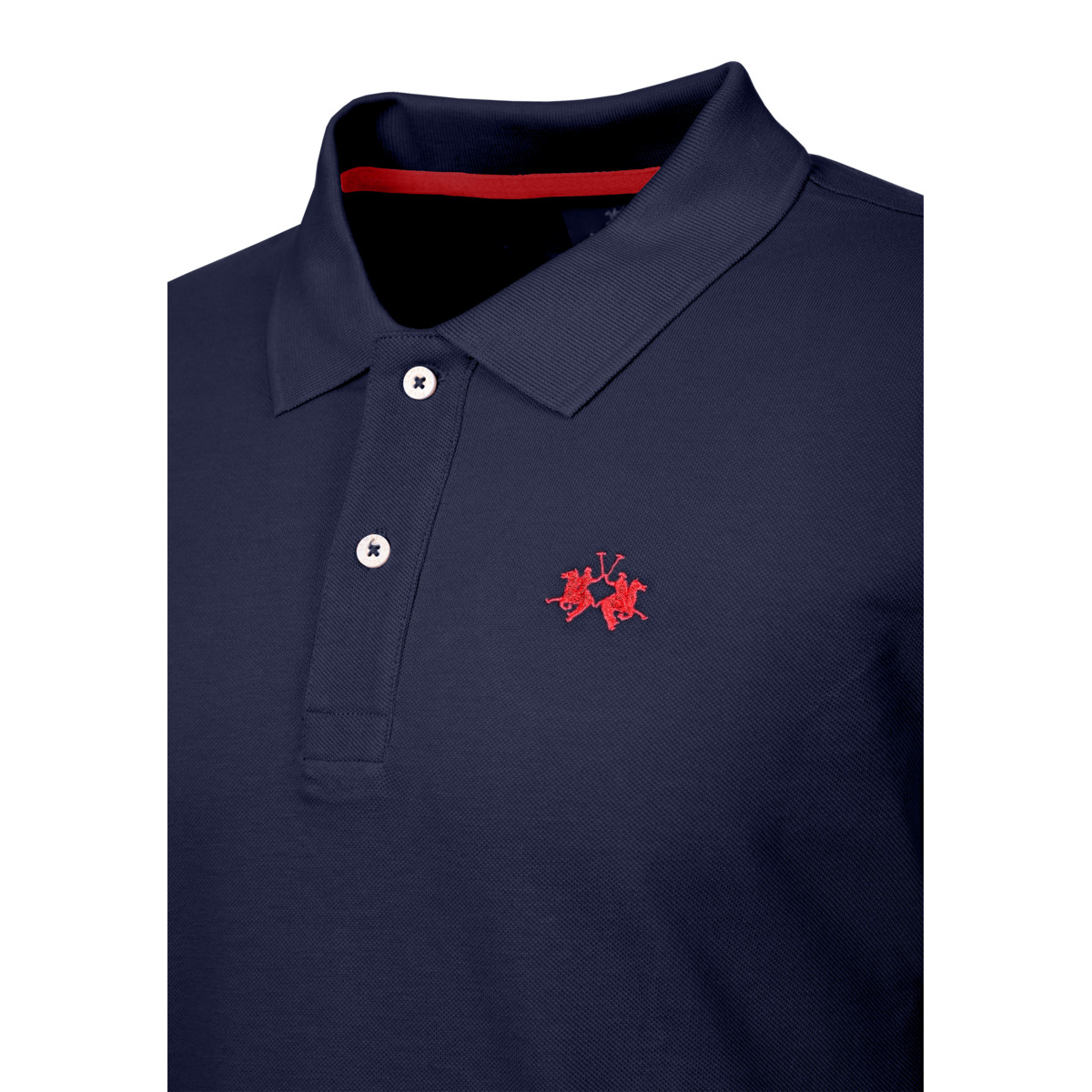 La Martina BPMP11 Poloshirt dunkelblau