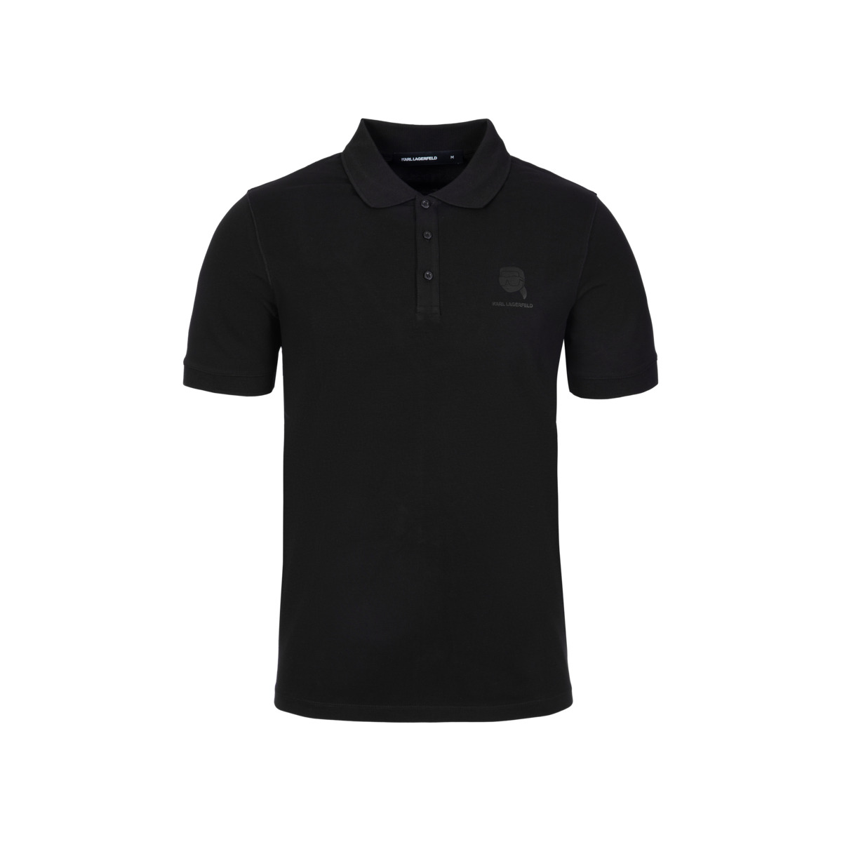 KARL LAGERFELD 745015 Poloshirt schwarz