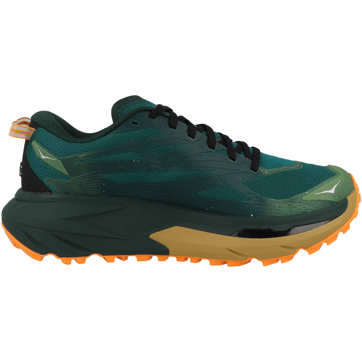 HOKA Mafate 5 Laufschuhe dunkelgruen