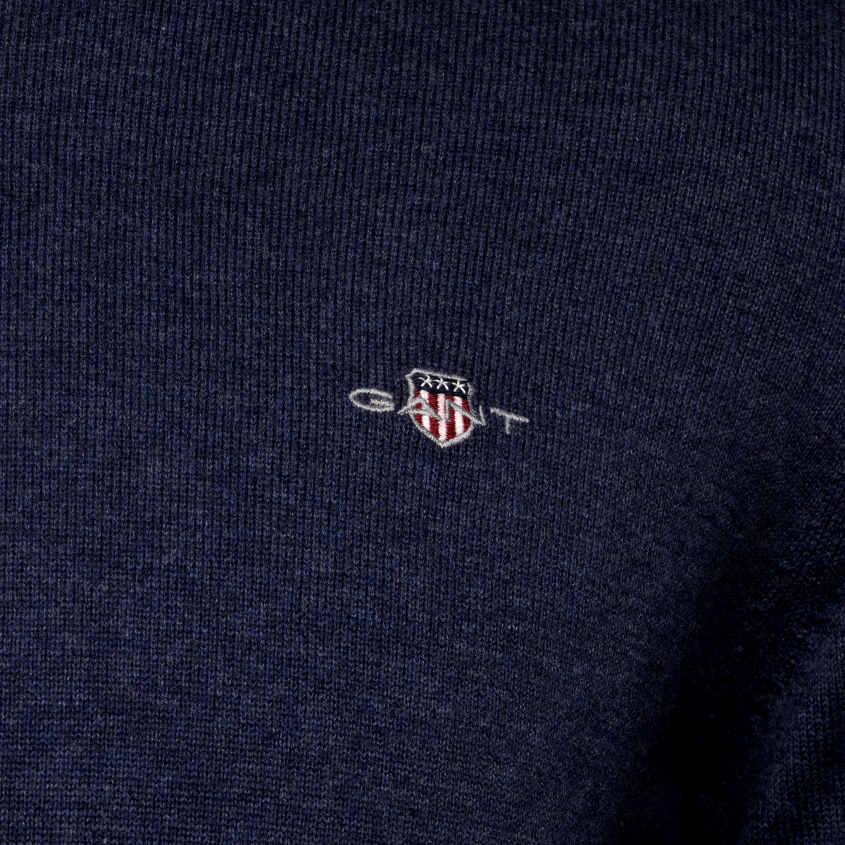 GANT Classic Cotton C-Neck Pullover dunkelblau