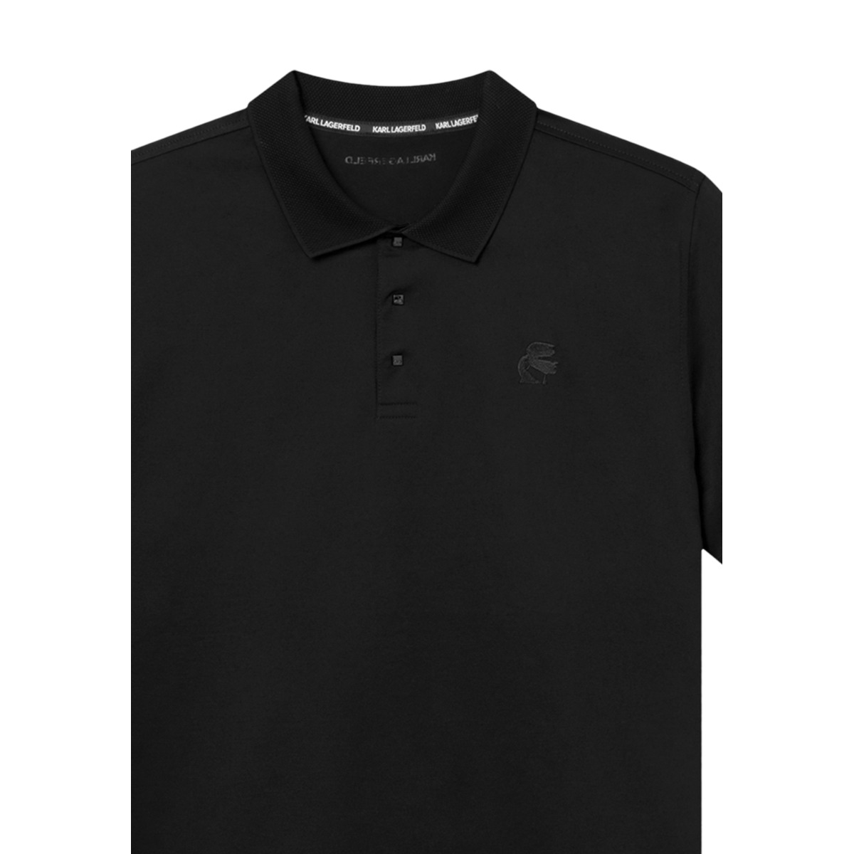 KARL LAGERFELD 745000 Poloshirt schwarz