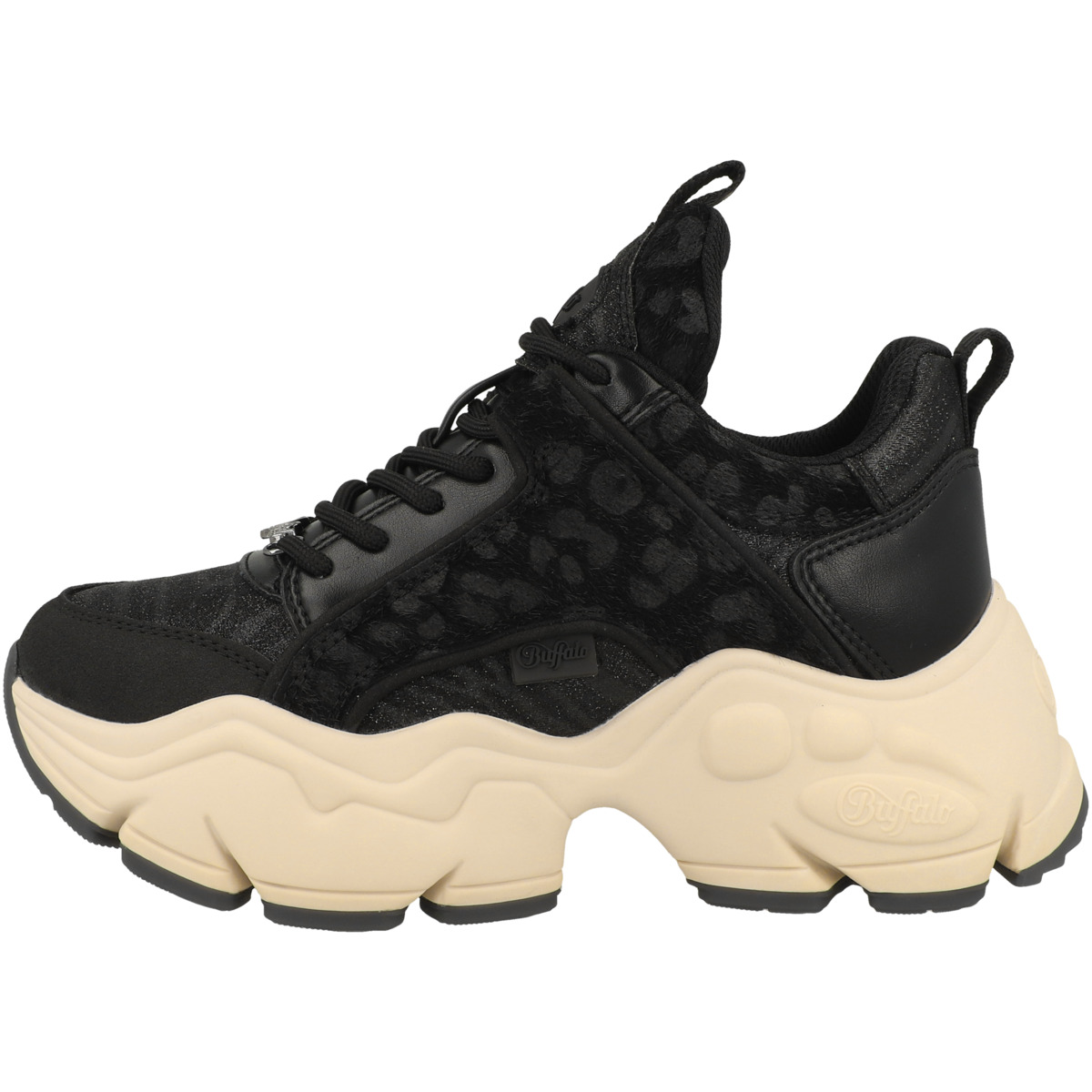 Buffalo Binary Glam Sneaker low schwarz