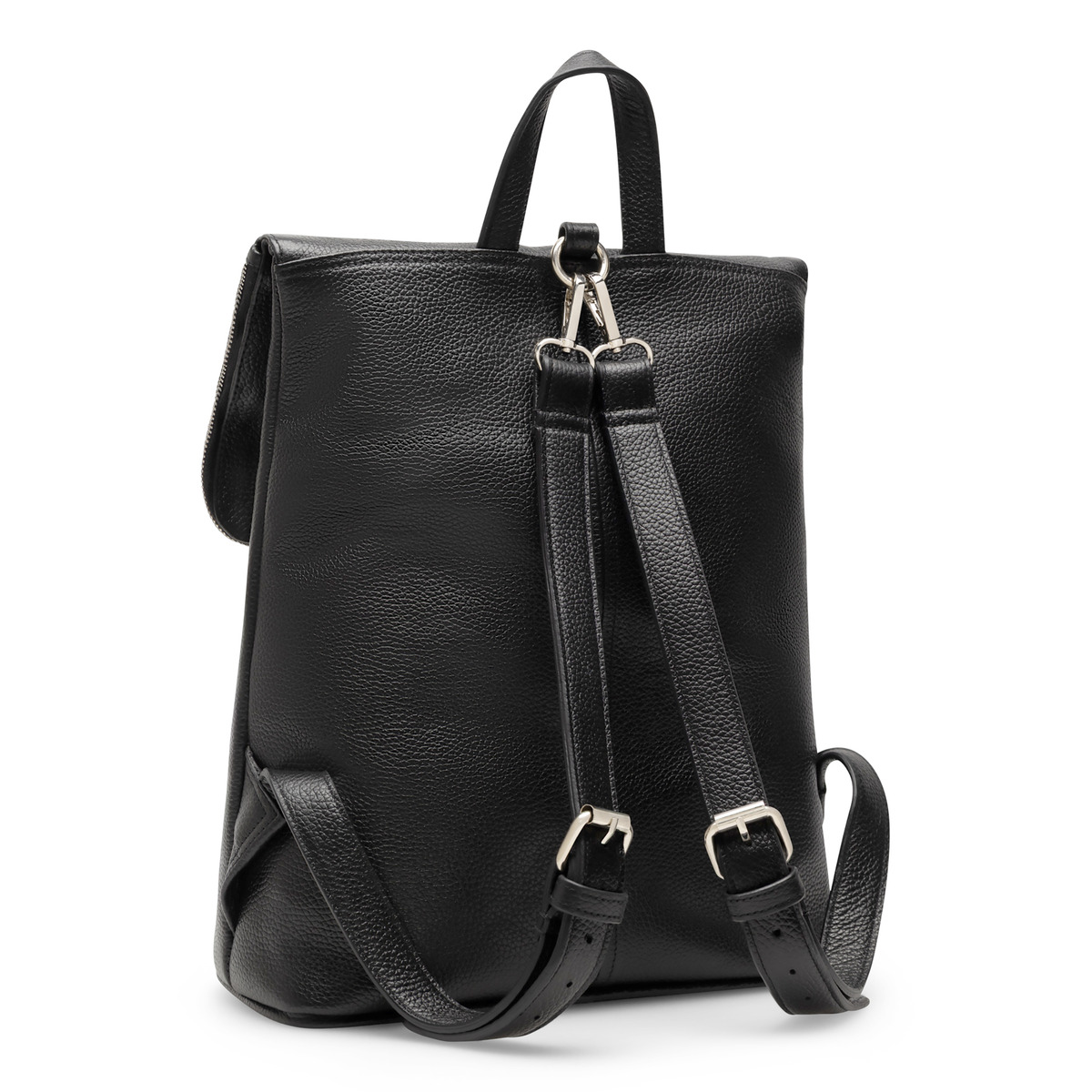 Bolongaro Trevor Dagnam Backpack Lederrucksack schwarz