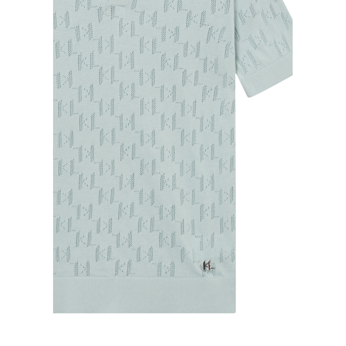 KARL LAGERFELD 655005 Poloshirt hellblau