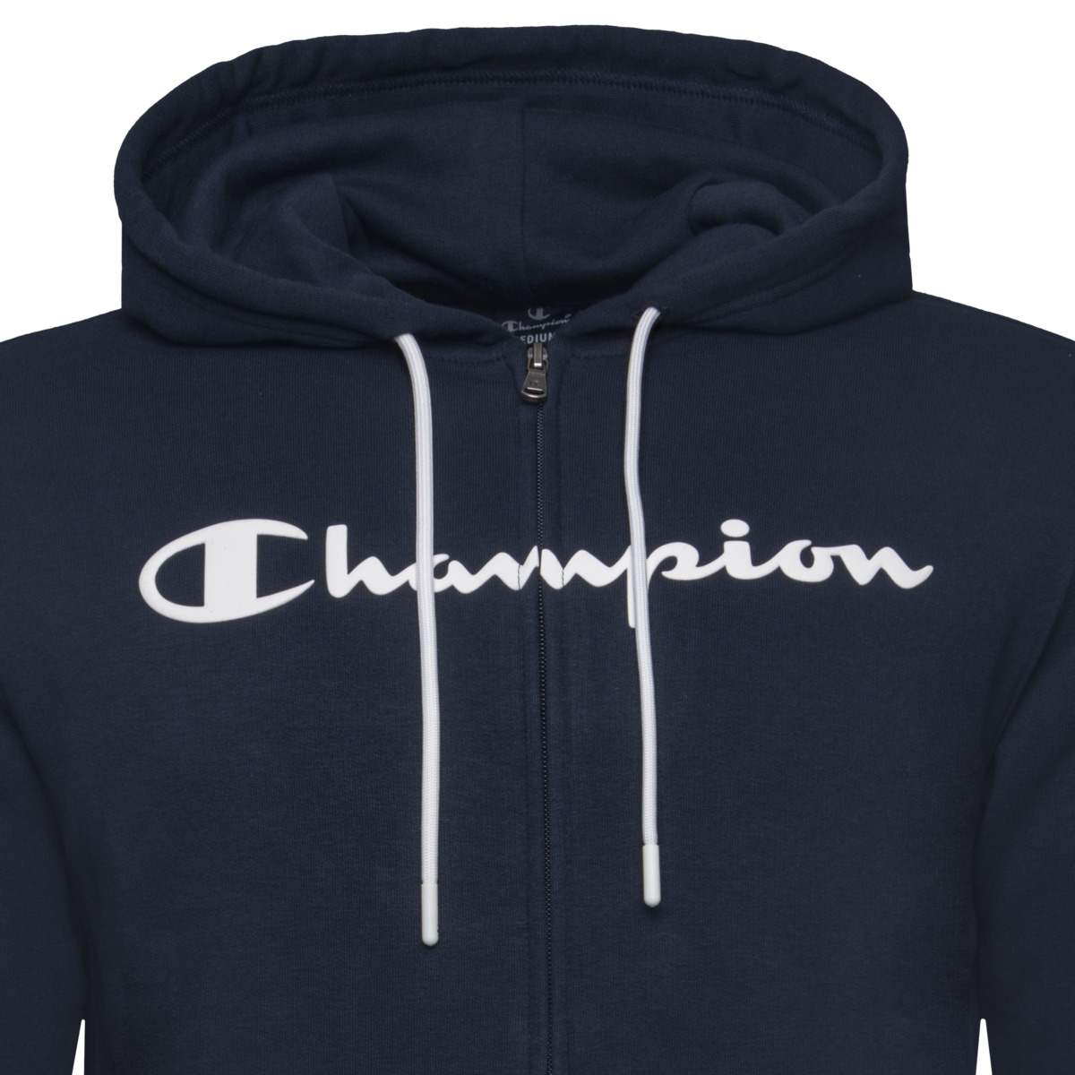 Champion Hooded Full Zip Sweatjacke dunkelblau