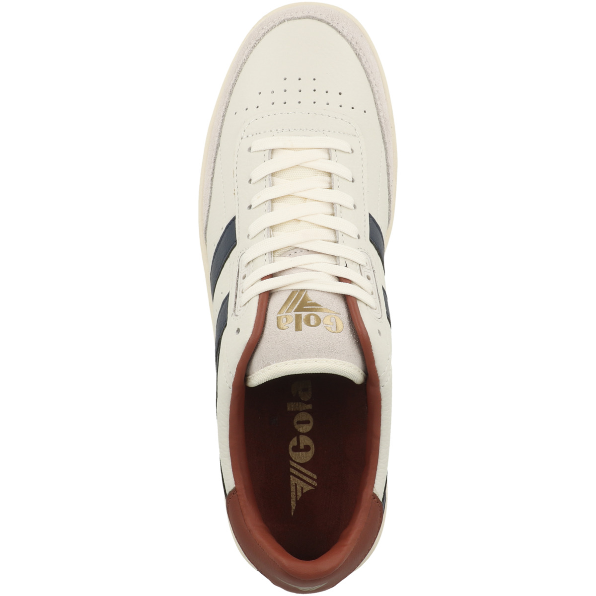 Gola Contact Leather Sneaker low weiss