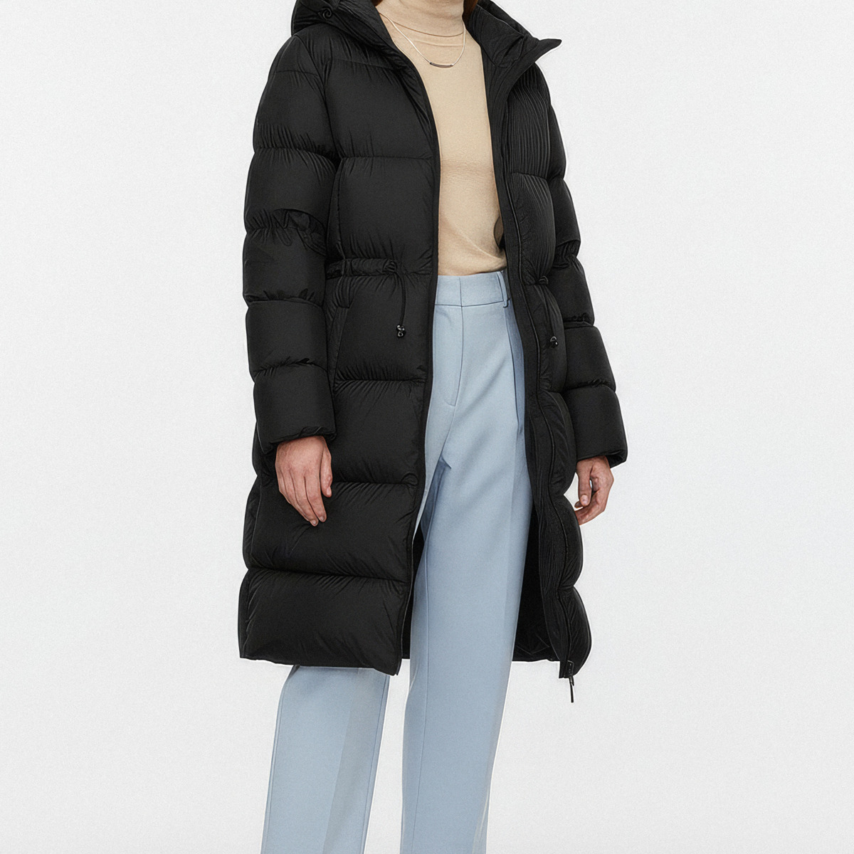 Colmar 2249 Daunenmantel schwarz