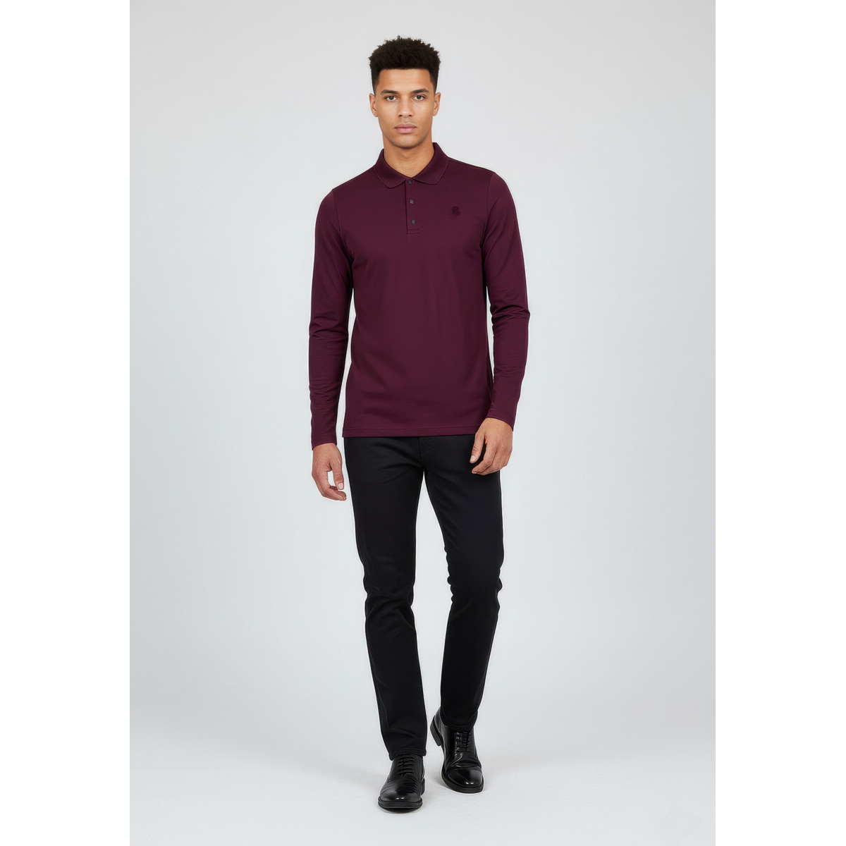 KARL LAGERFELD 745000 Poloshirt bordeaux