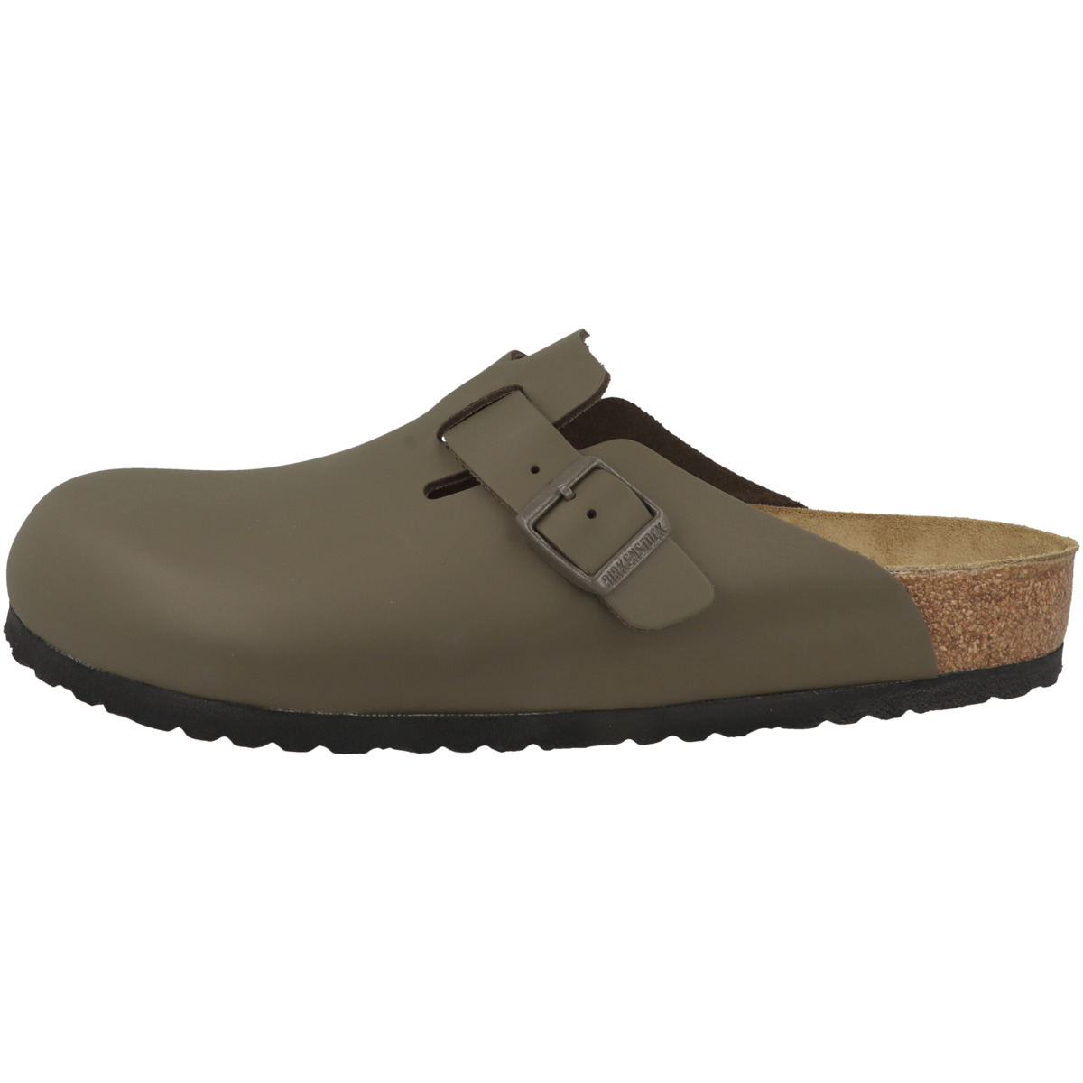 Birkenstock Boston Naturleder Clogs normal grau