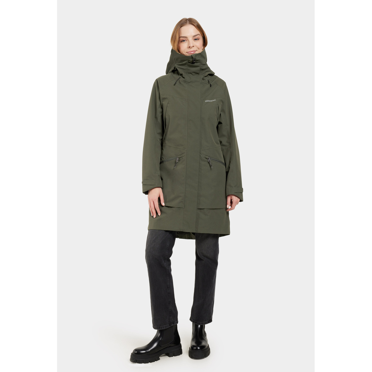 Didriksons Ilma WNS Parka dunkelgruen
