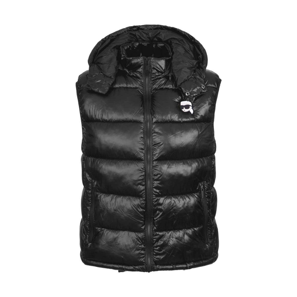 KARL LAGERFELD 505023 Weste schwarz