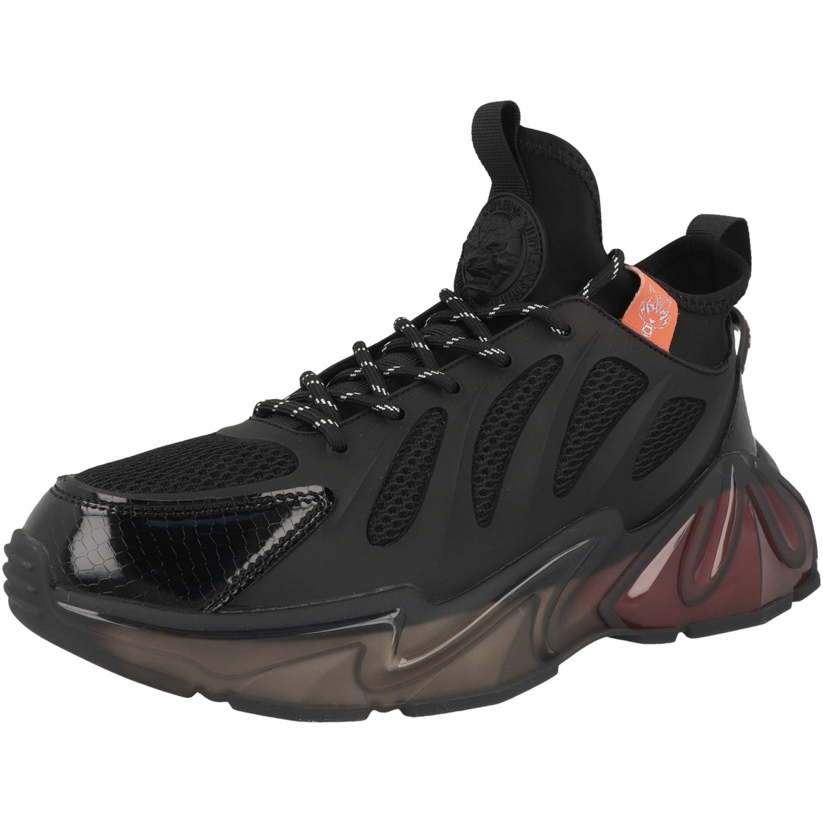 PLEIN SPORT The Flame Gen.X.02 Tiger Sneaker low schwarz