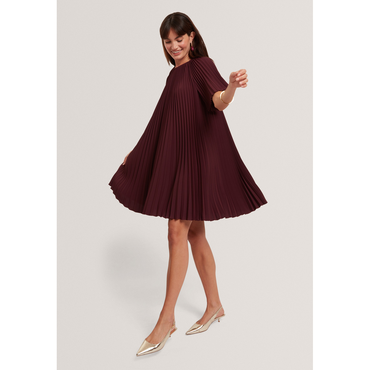 Ted Baker CONVALA Minikleid bordeaux