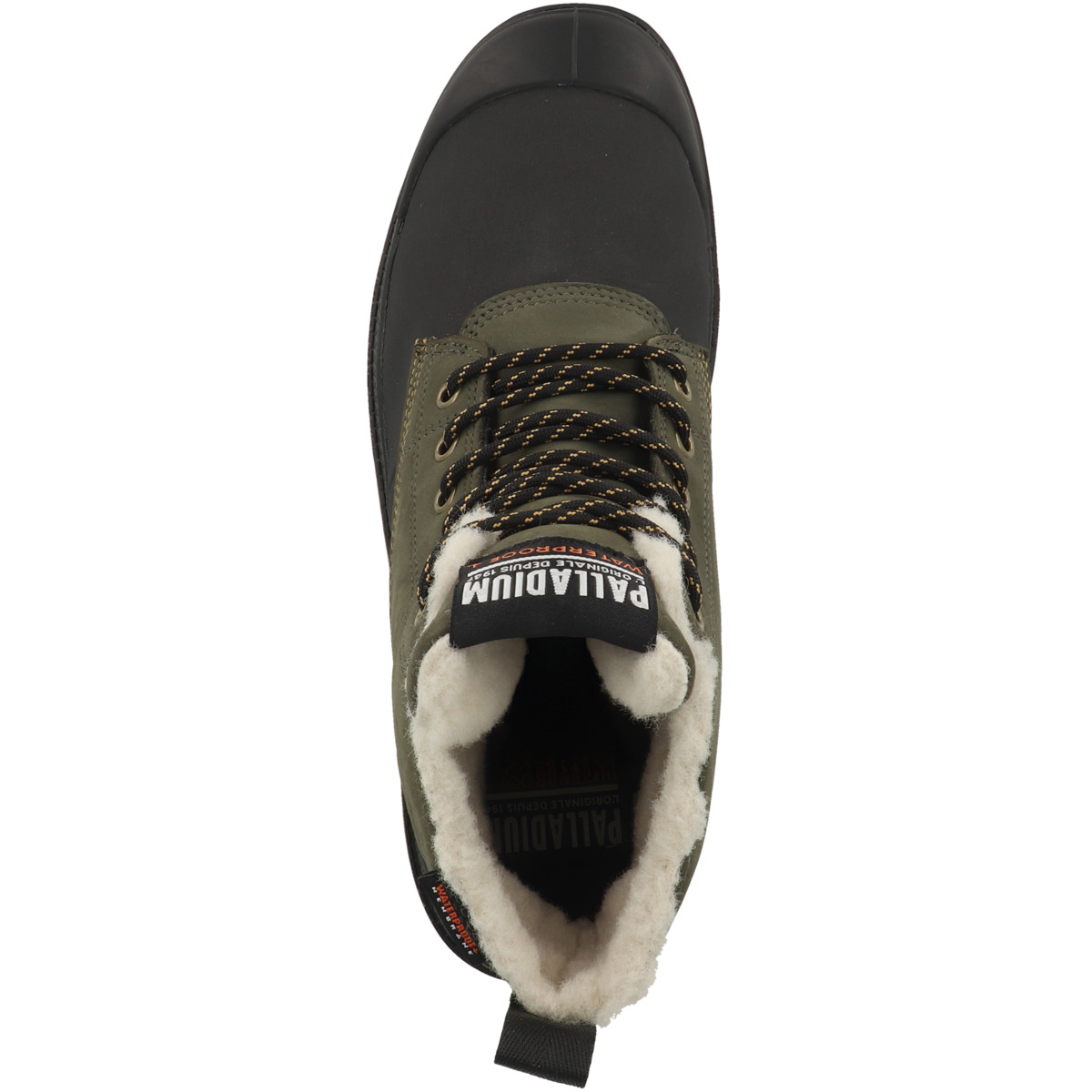 Palladium Pampa Duck WL WP+ Boots dunkelgruen