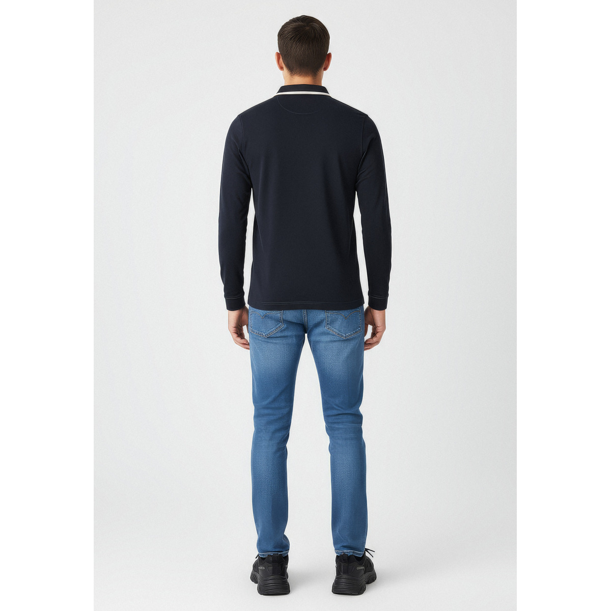 KARL LAGERFELD 745005 Poloshirt dunkelblau