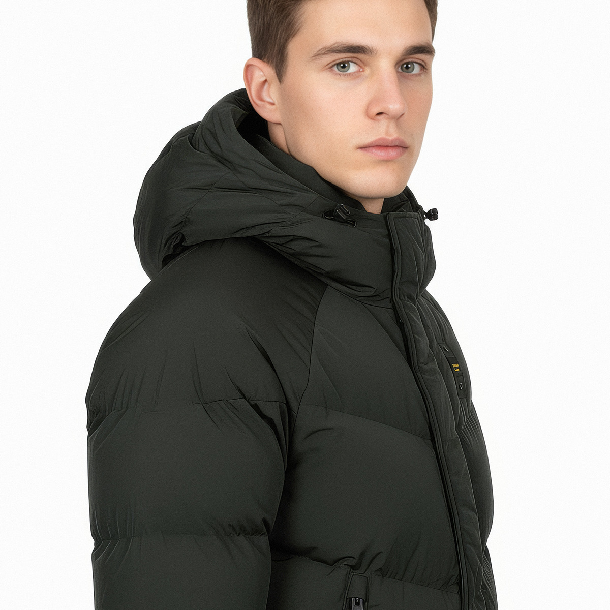 Blauer Crown Winterjacke dunkelgruen