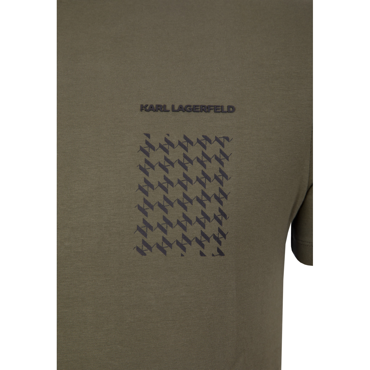 KARL LAGERFELD 755034 T-Shirt dunkelgruen