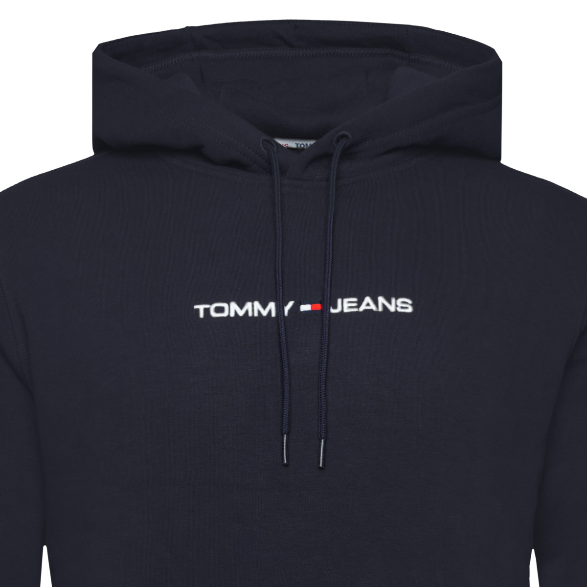 Tommy Hilfiger Tommy Jeans Regular Linear Kapuzenpullover dunkelblau