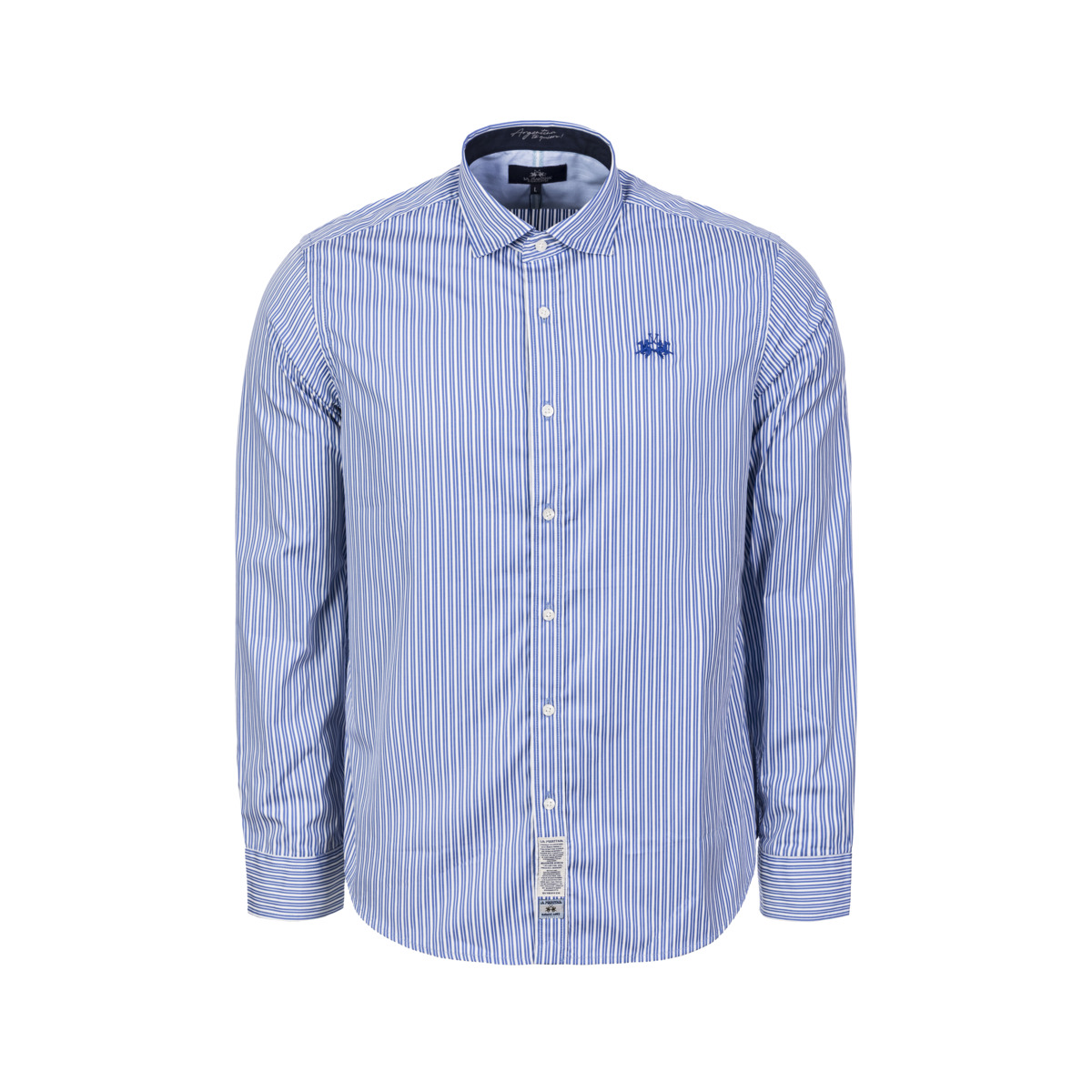 La Martina MBC013 Hemd hellblau