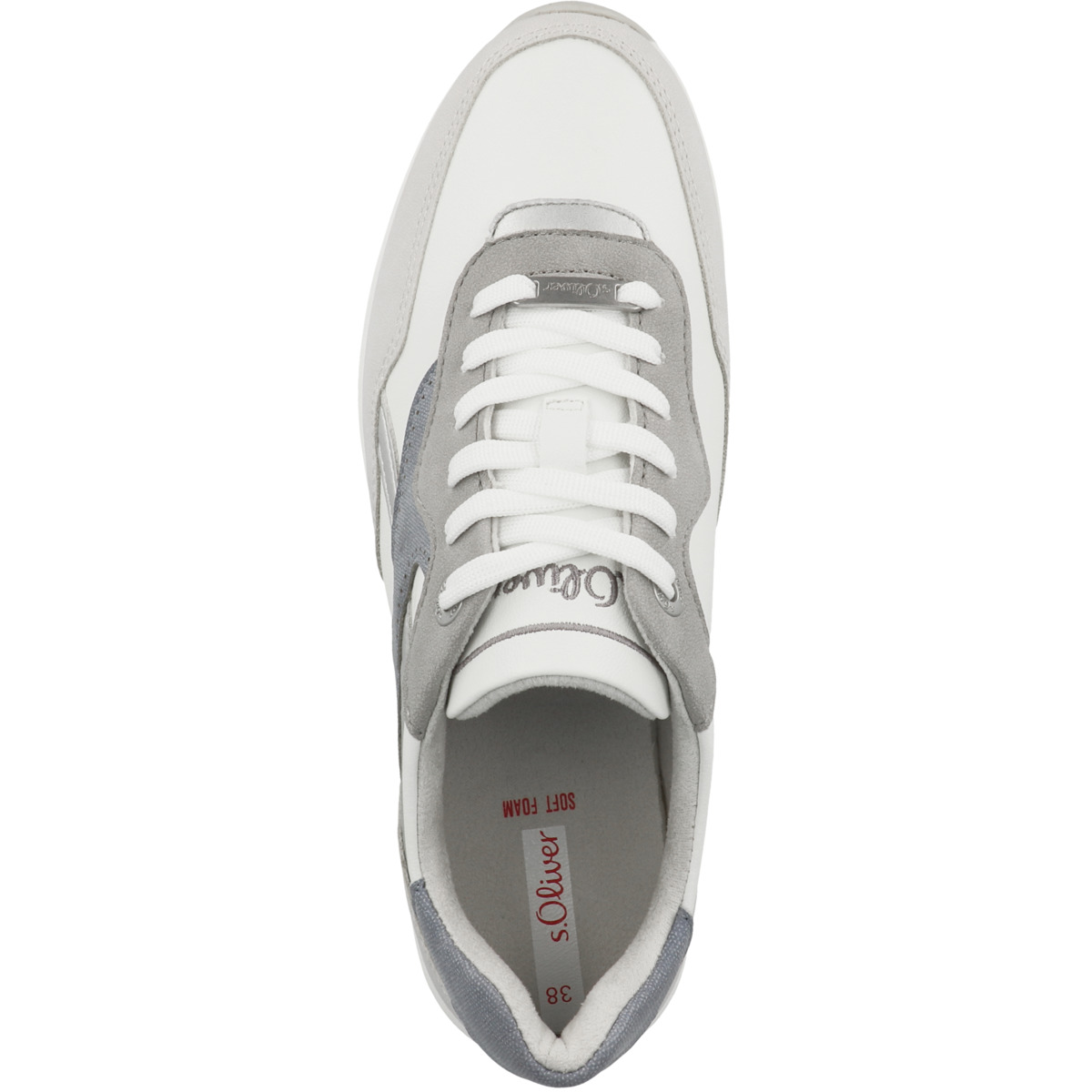 s.Oliver 5-23661-20 Sneaker low weiss