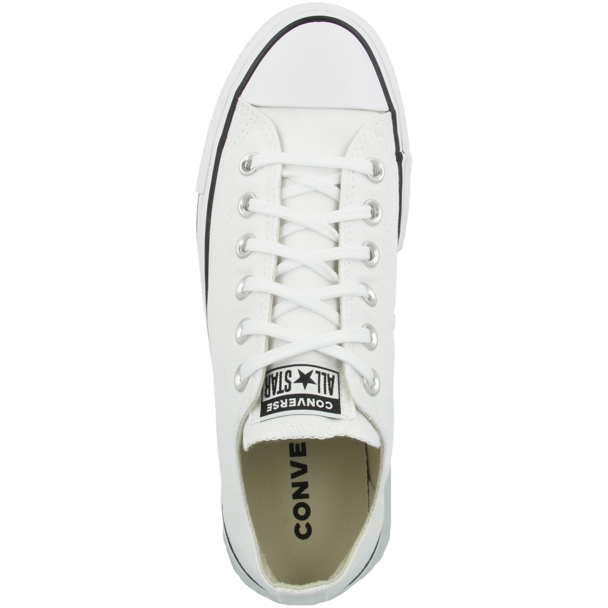 Converse Chuck Taylor All Star Platform OX Sneaker weiss
