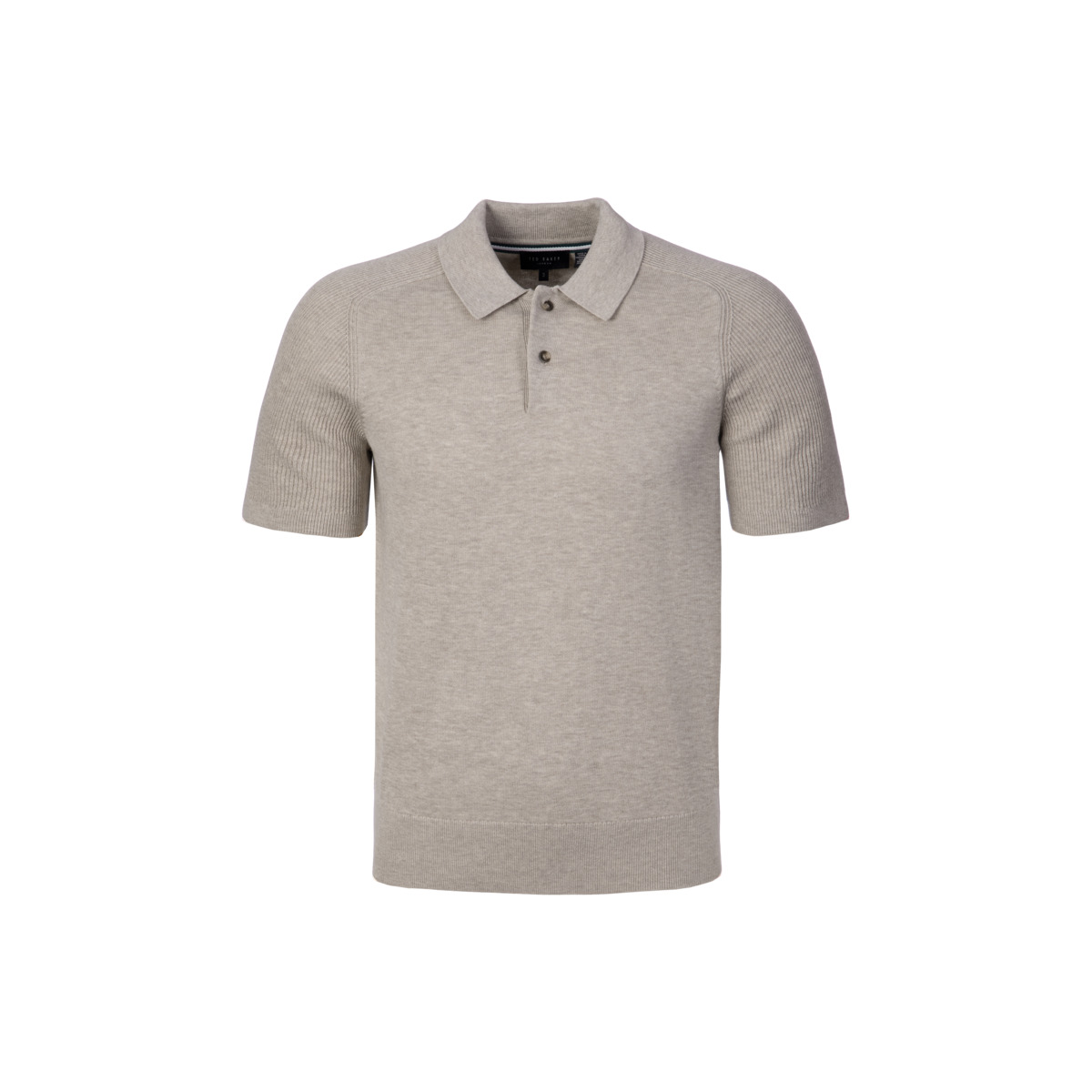 Ted Baker Otiso Poloshirt grau/braun